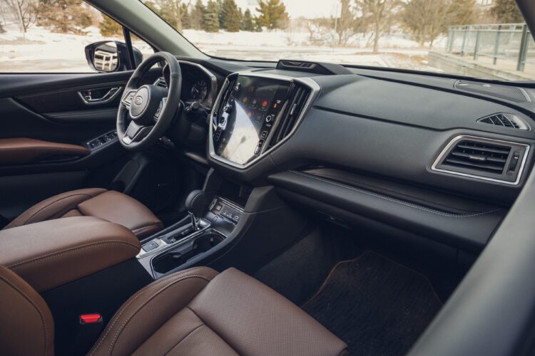 View Interior Photos of the 2026 Subaru Ascent Touring
