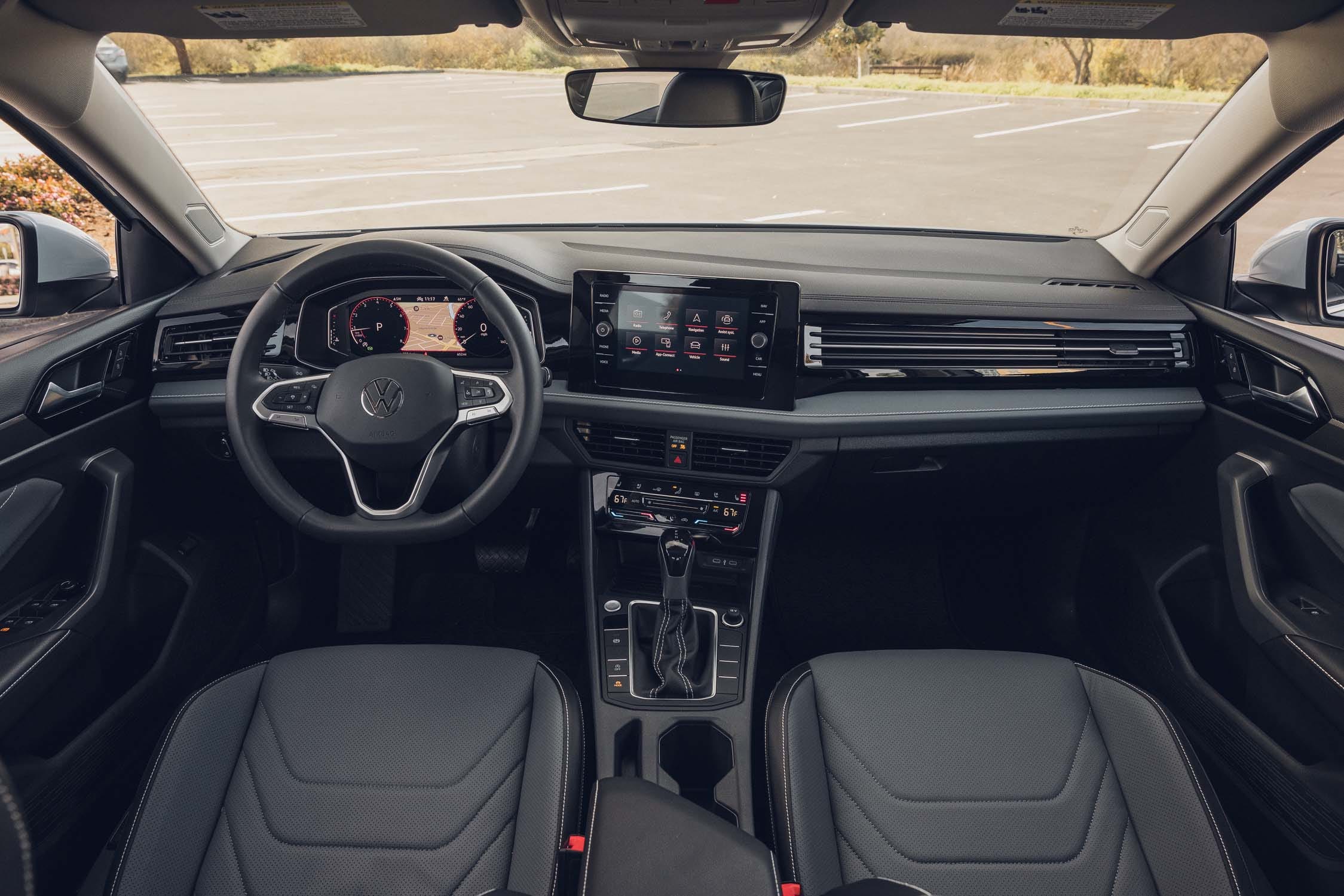 View Interior Photos of the 2026 Volkswagen Jetta SEL
