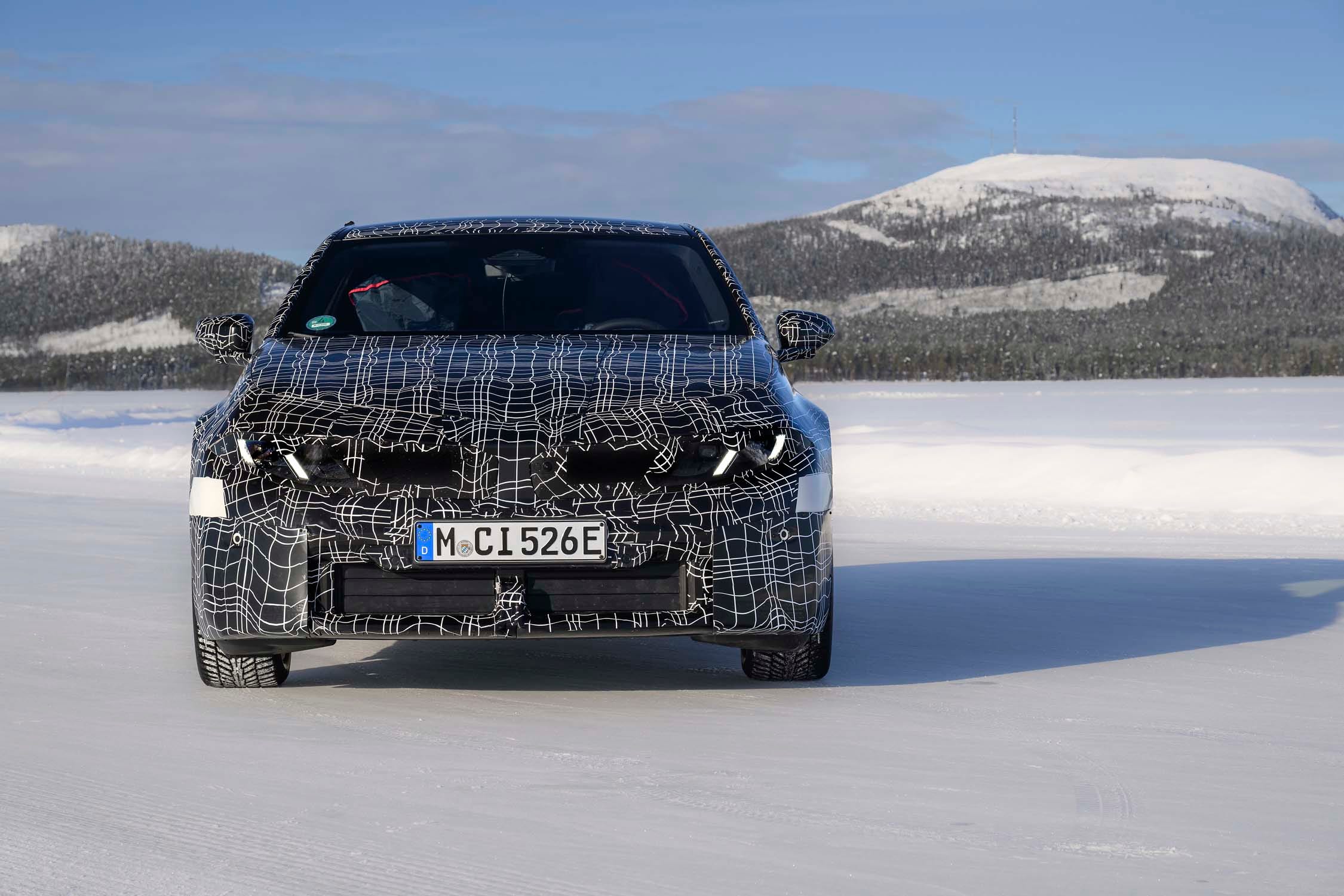 View Photos of the 2027 BMW i3 Prototype