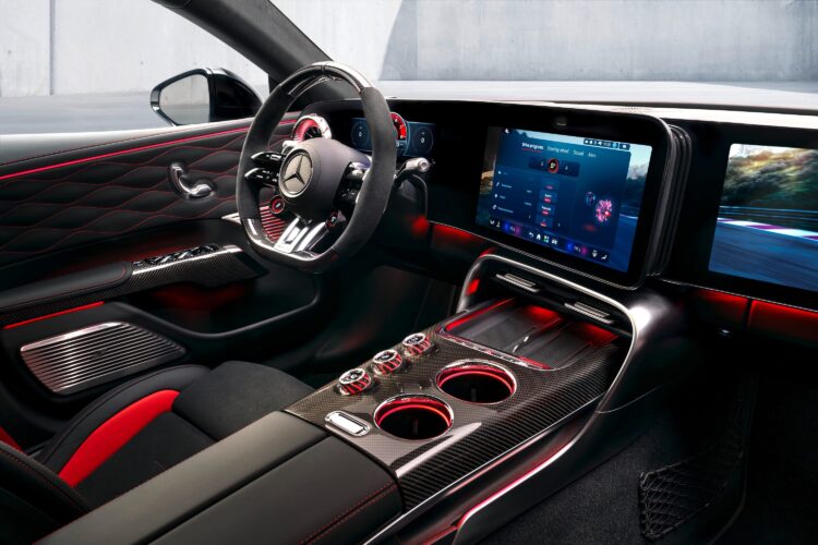 Mercedes-AMG Reveals First Photos of the New Four-Door GT’s Interior