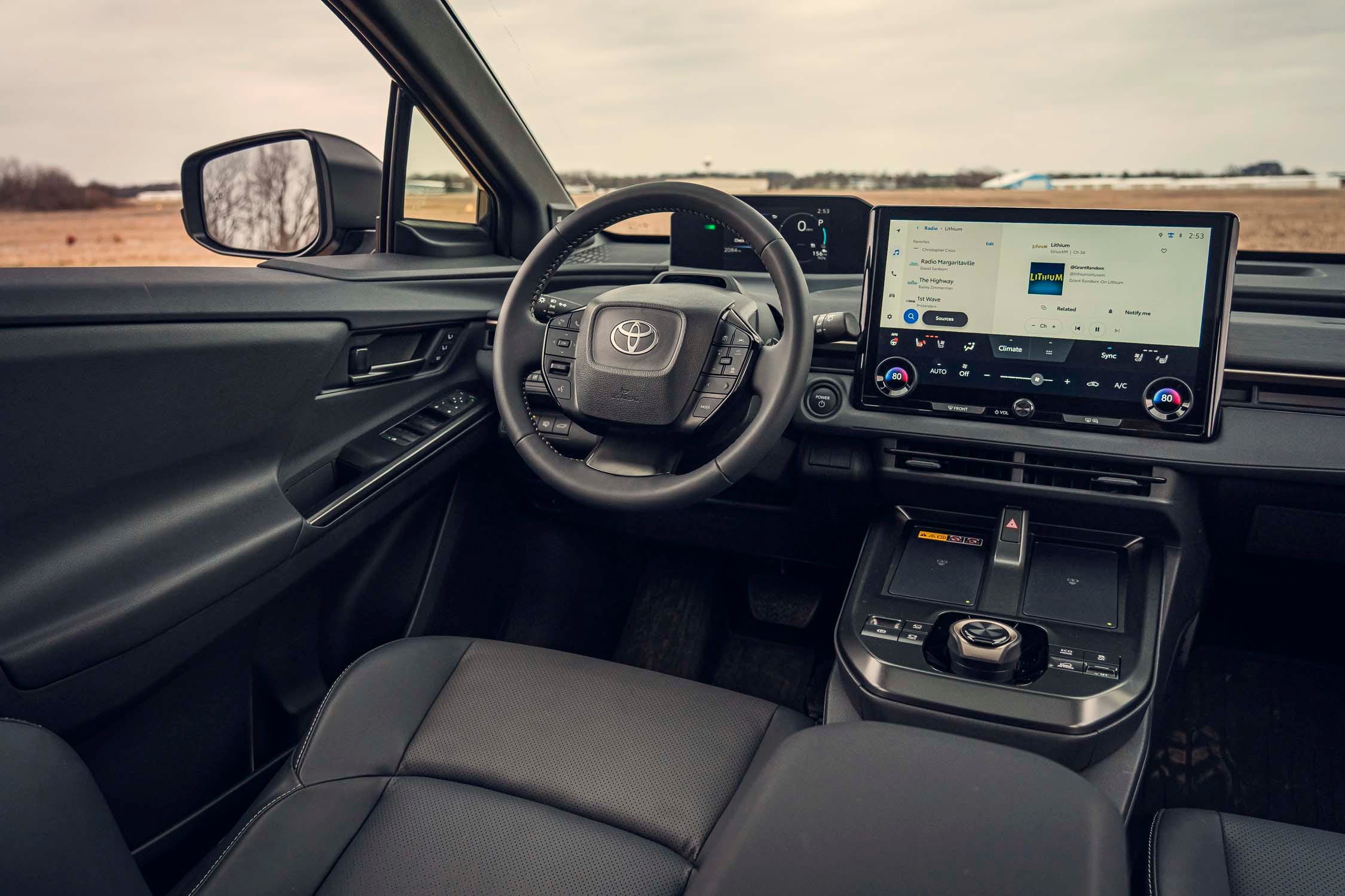 View Interior Photos of the 2026 Toyota bZ Woodland