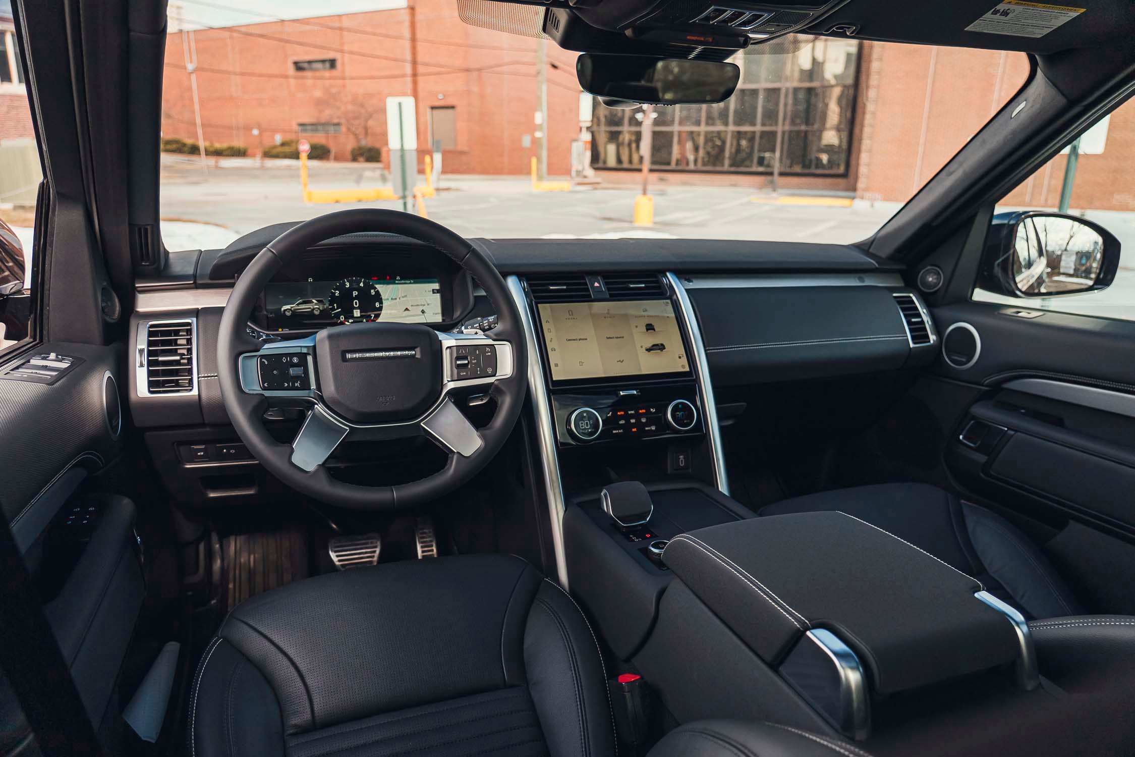 View Interior Photos of the 2026 Land Rover Discovery