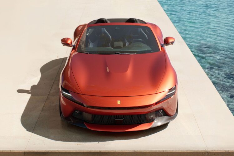 2027 Ferrari Amalfi Spider Debuts as a 631-HP Roofless Beauty