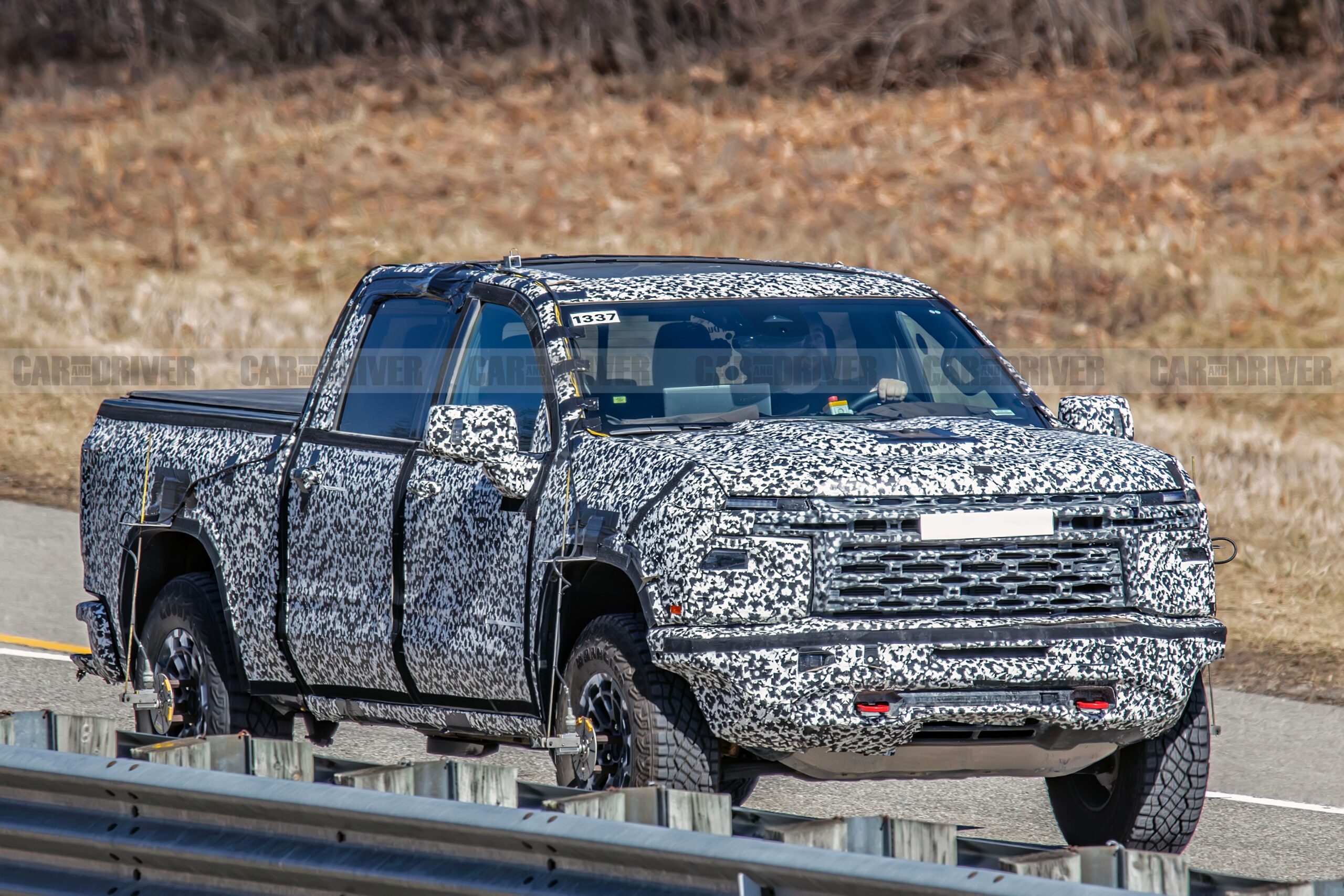 2027 Chevy Silverado Spy Photos Show the ZR2 Finally Gets Bigger Tires