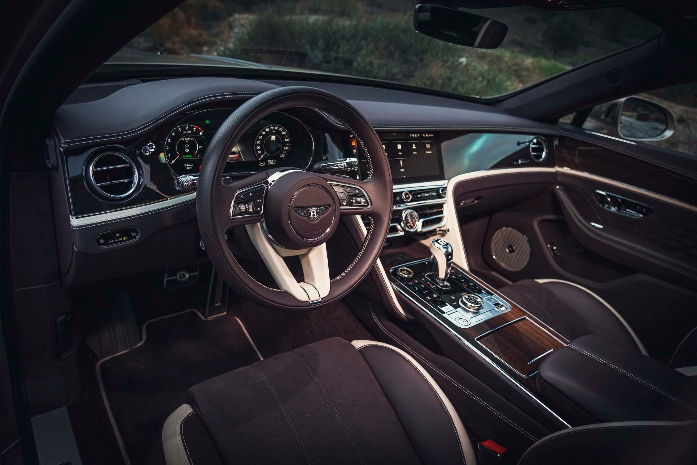 View Interior Photos of the 2025 Bentley Flying Spur Speed