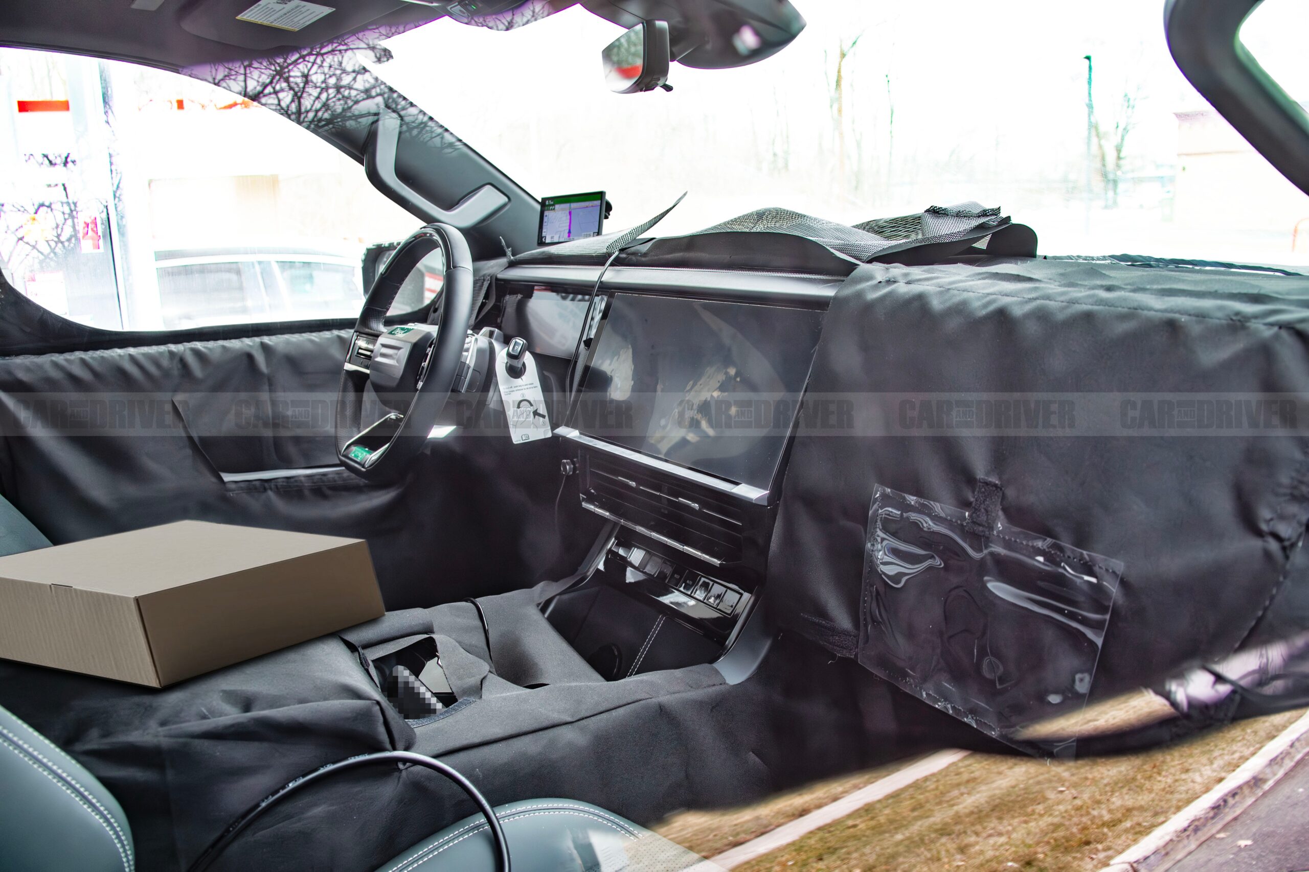 2027 GMC Sierra 1500 Spy Photos Reveal the Next-Gen Truck’s Interior