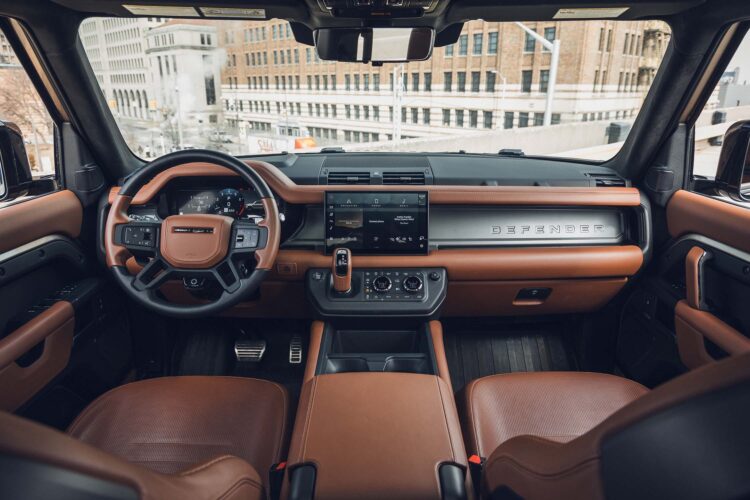 View Interior Photos of the 2025 Land Rover Defender Octa