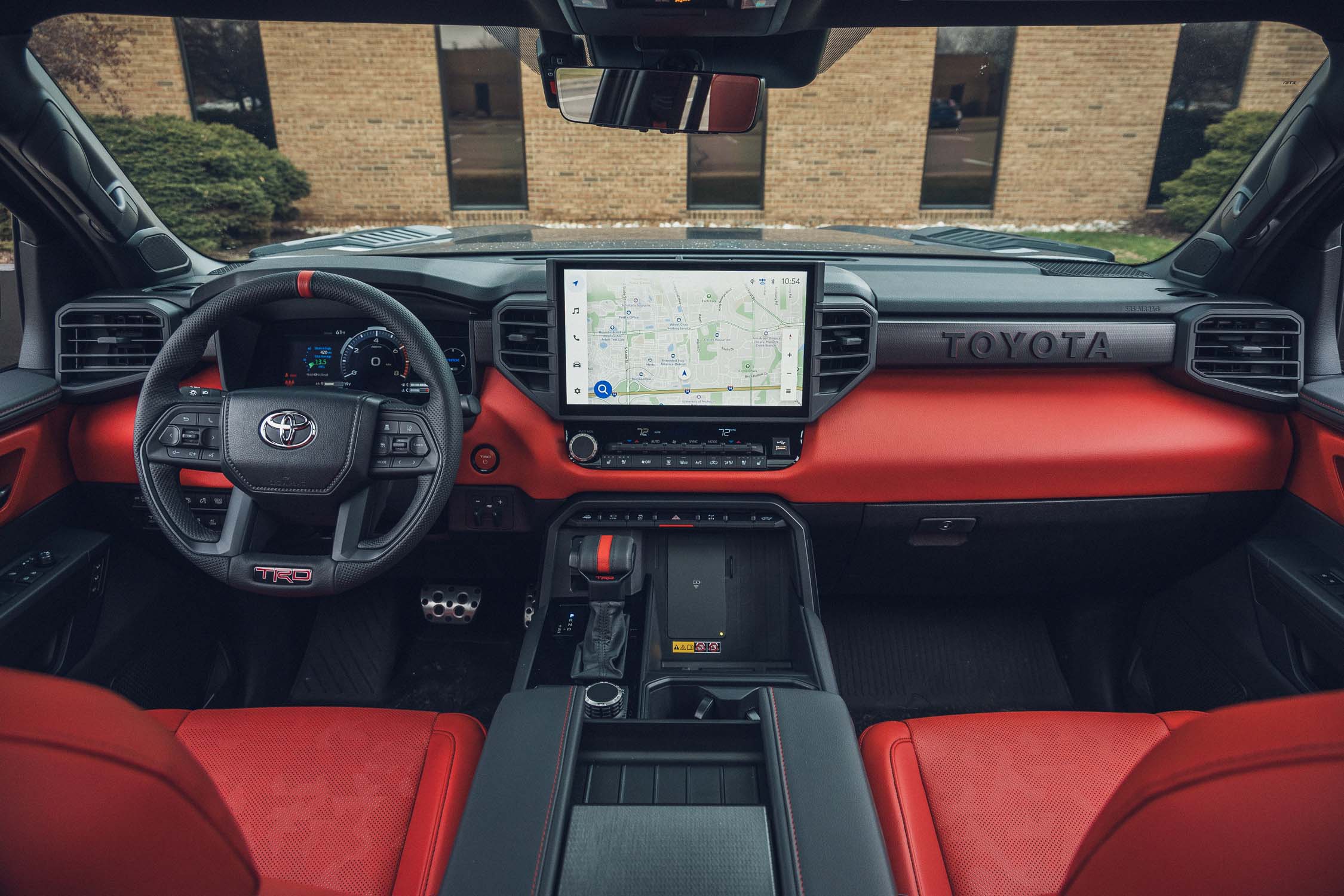 View Interior Photos of the 2026 Toyota Tundra TRD Pro CrewMax
