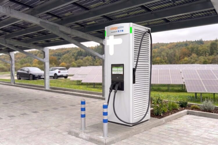 ChargePoint’s New 600-kW Charger Can Charge Four Cars at Once