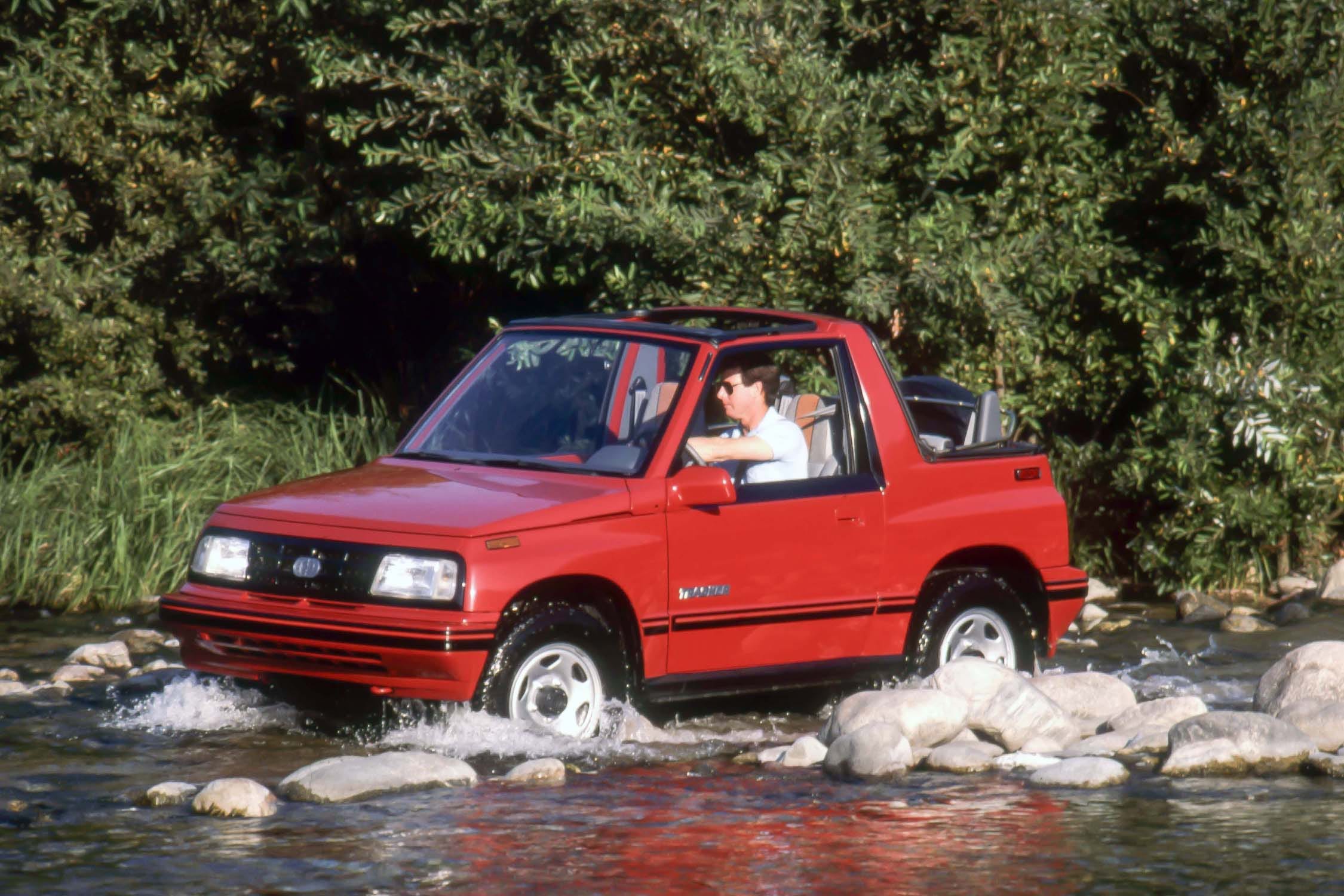 1989 Geo Tracker Test: An Upsized Import That Does It All