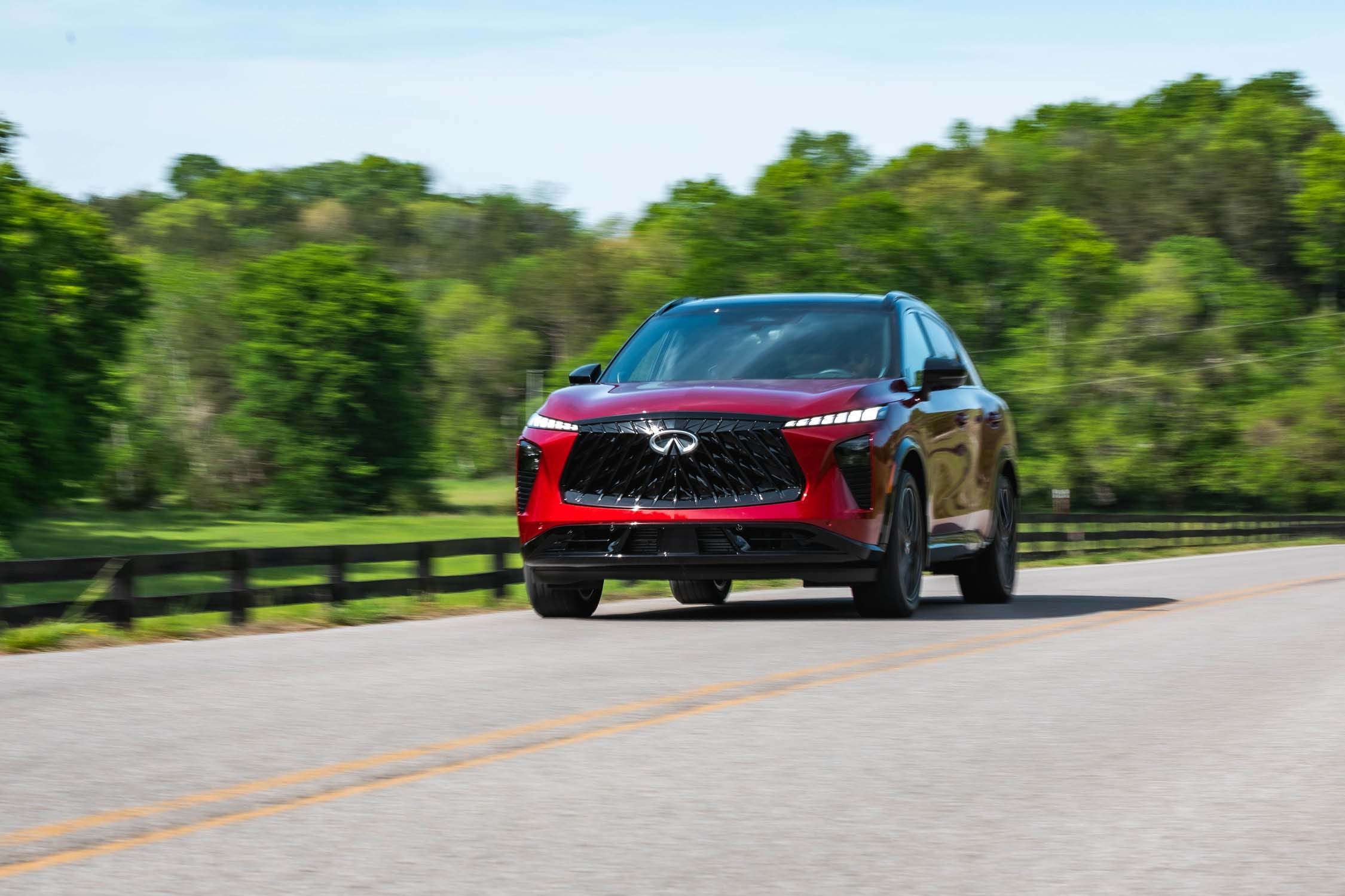 View Exterior Photos of the 2027 Infiniti QX65