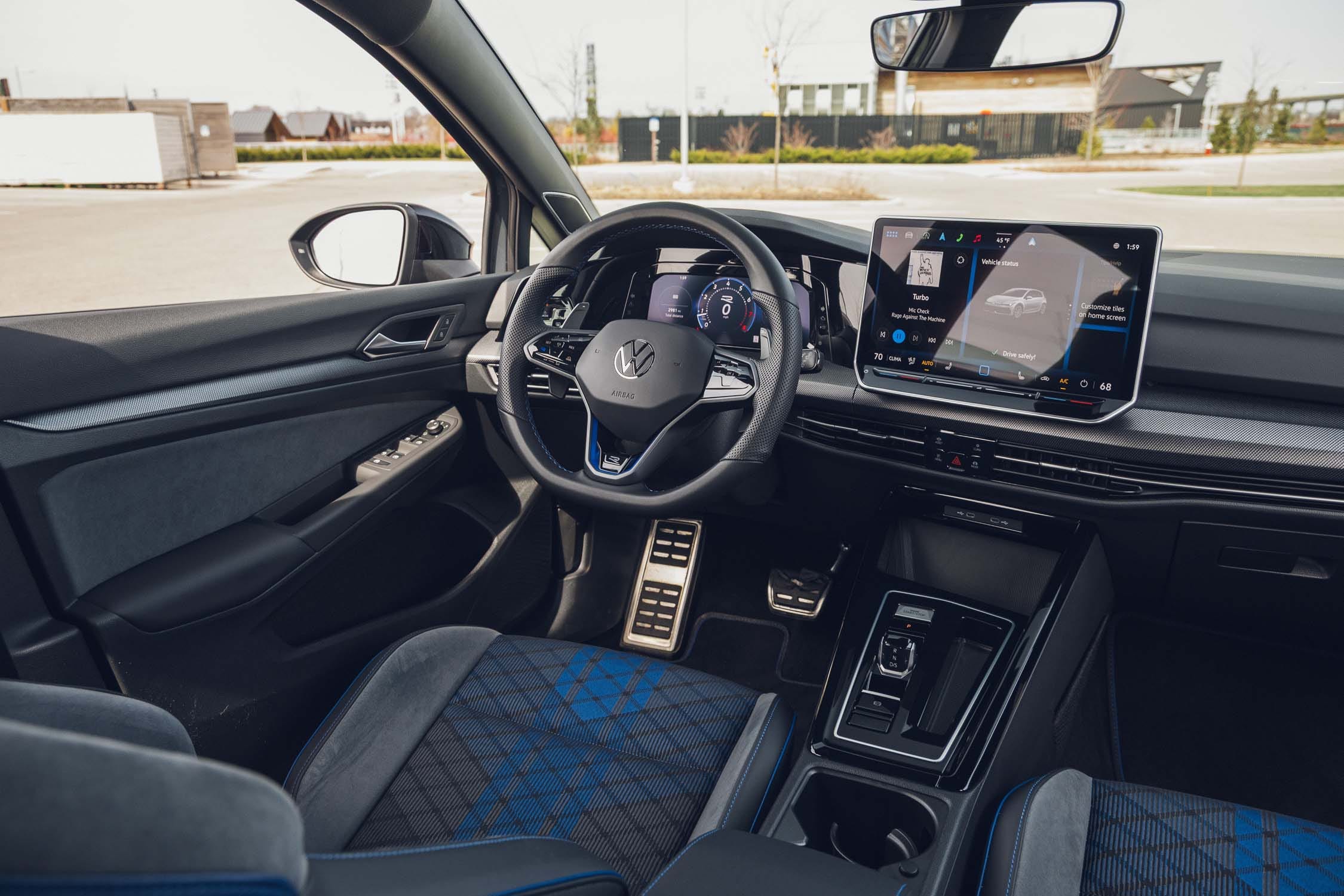 View Interior Photos of the 2026 Volkswagen Golf R