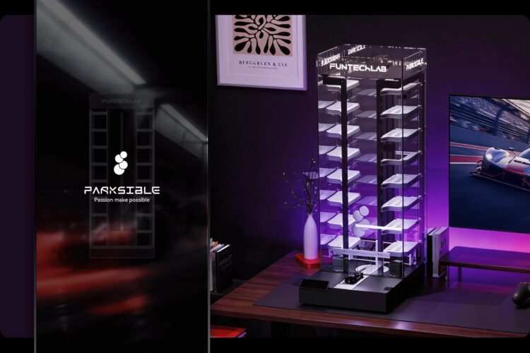 This High-Tech Toy Parking Garage Is a Perfect Place for Your Hot Wheels