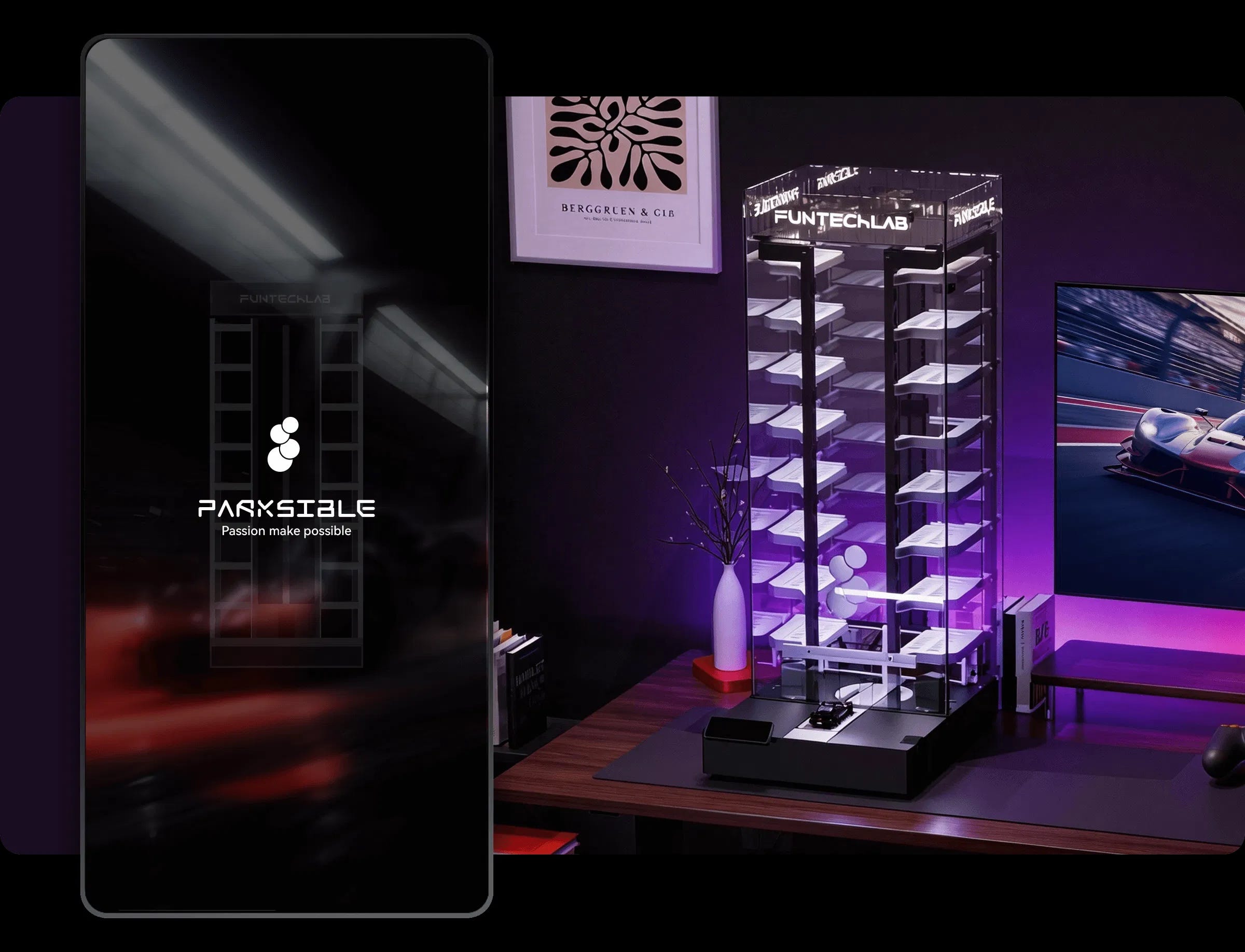 This High-Tech Toy Parking Garage Is a Perfect Place for Your Hot Wheels