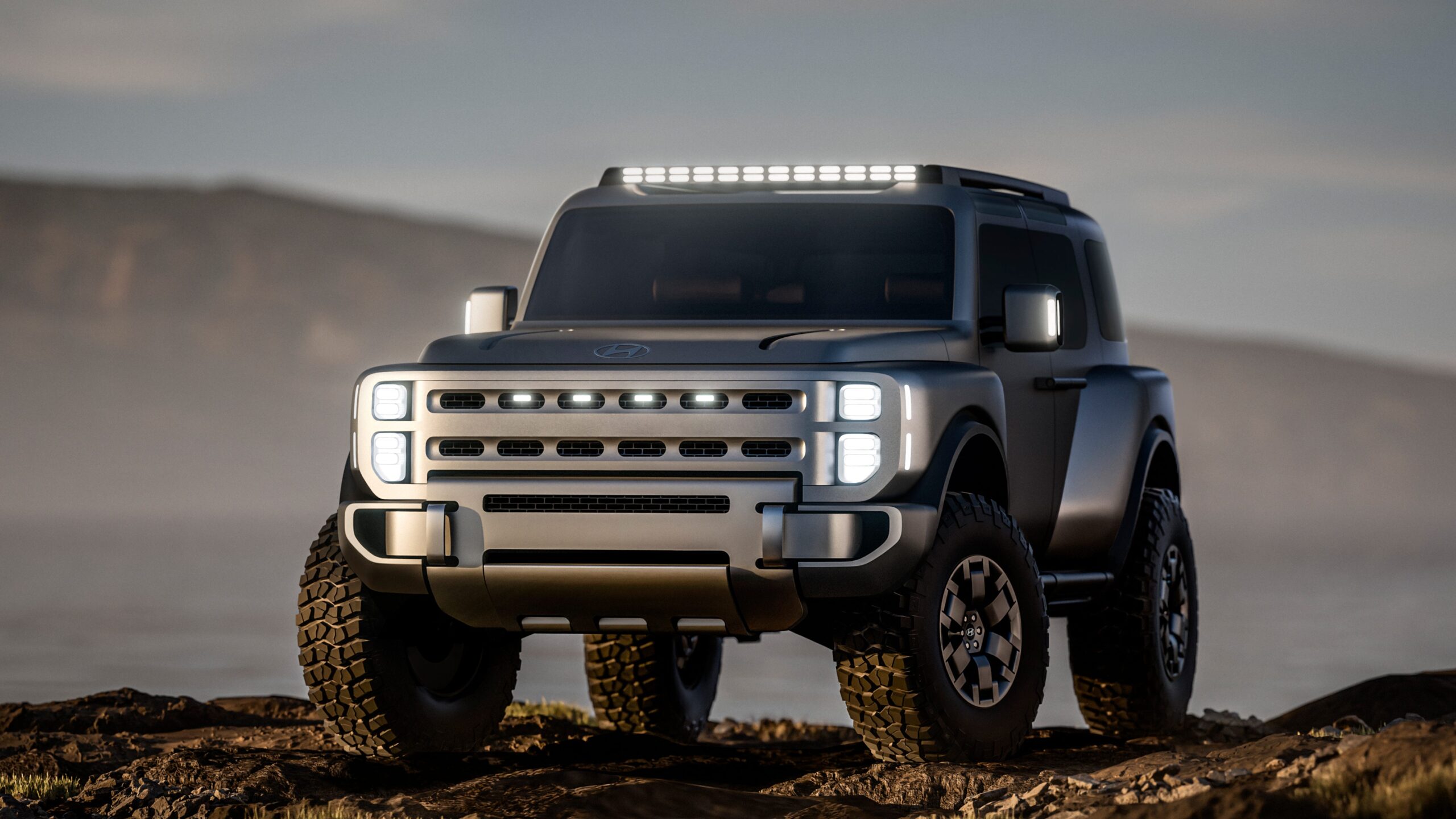 Hyundai Boulder Concept Looks Like a Ford Bronco and Will Spawn a Truck