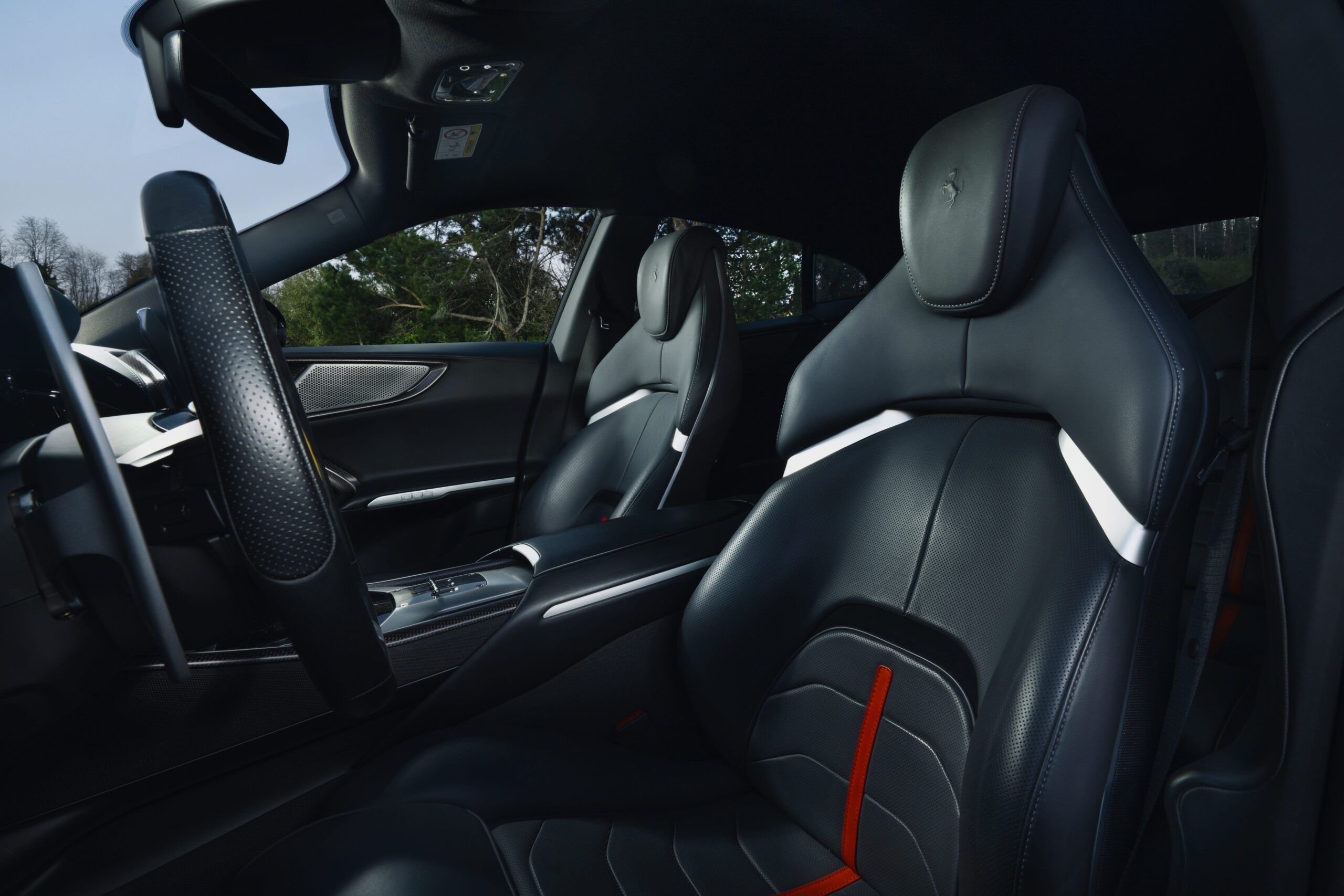View Interior Photos of the 2027 Ferrari Purosangue Handling Speciale