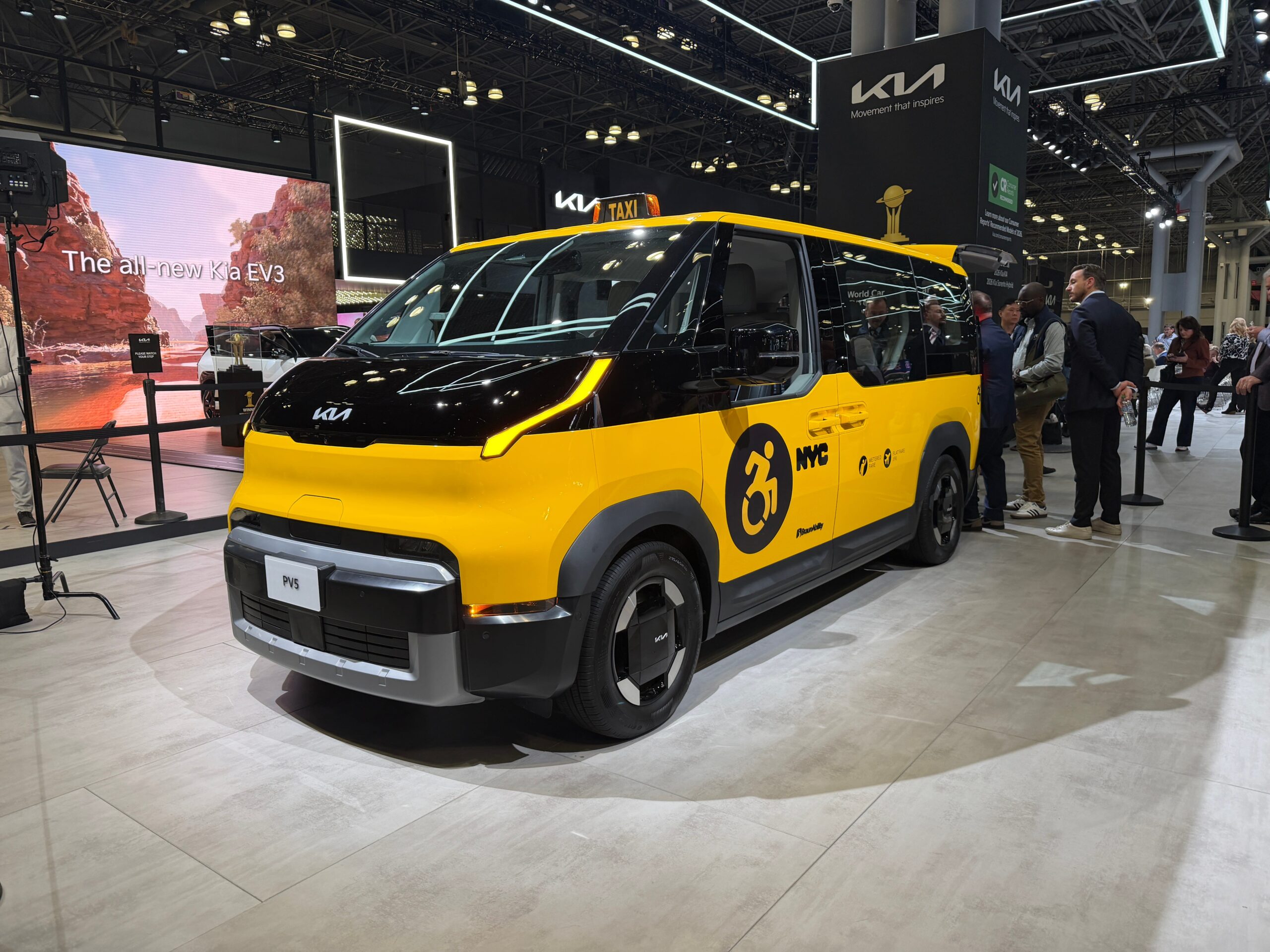 Could the Kia PV5 Electric Van Be New York City’s New Taxi?