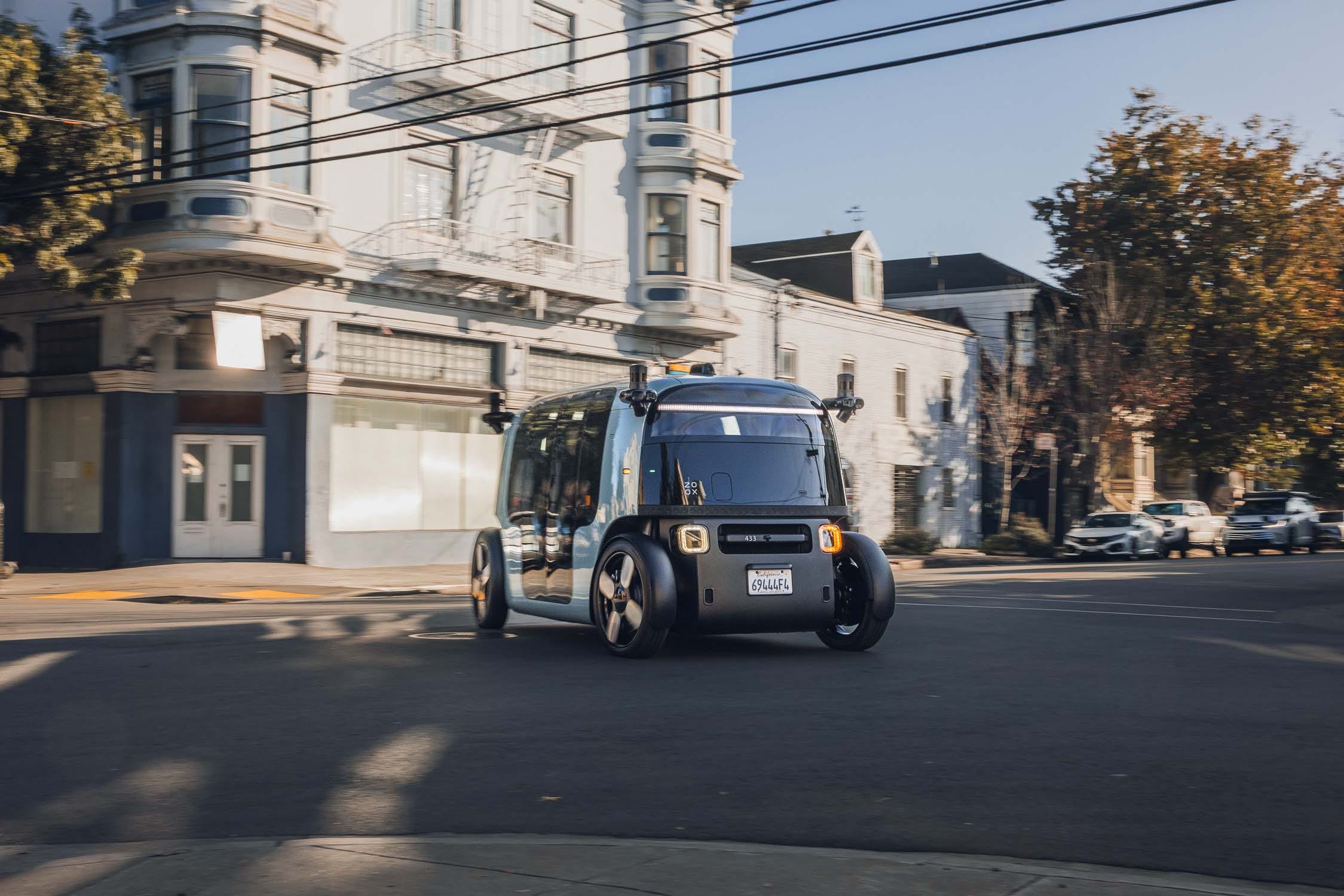 View Photos of the Zoox Autonomous Vehicle