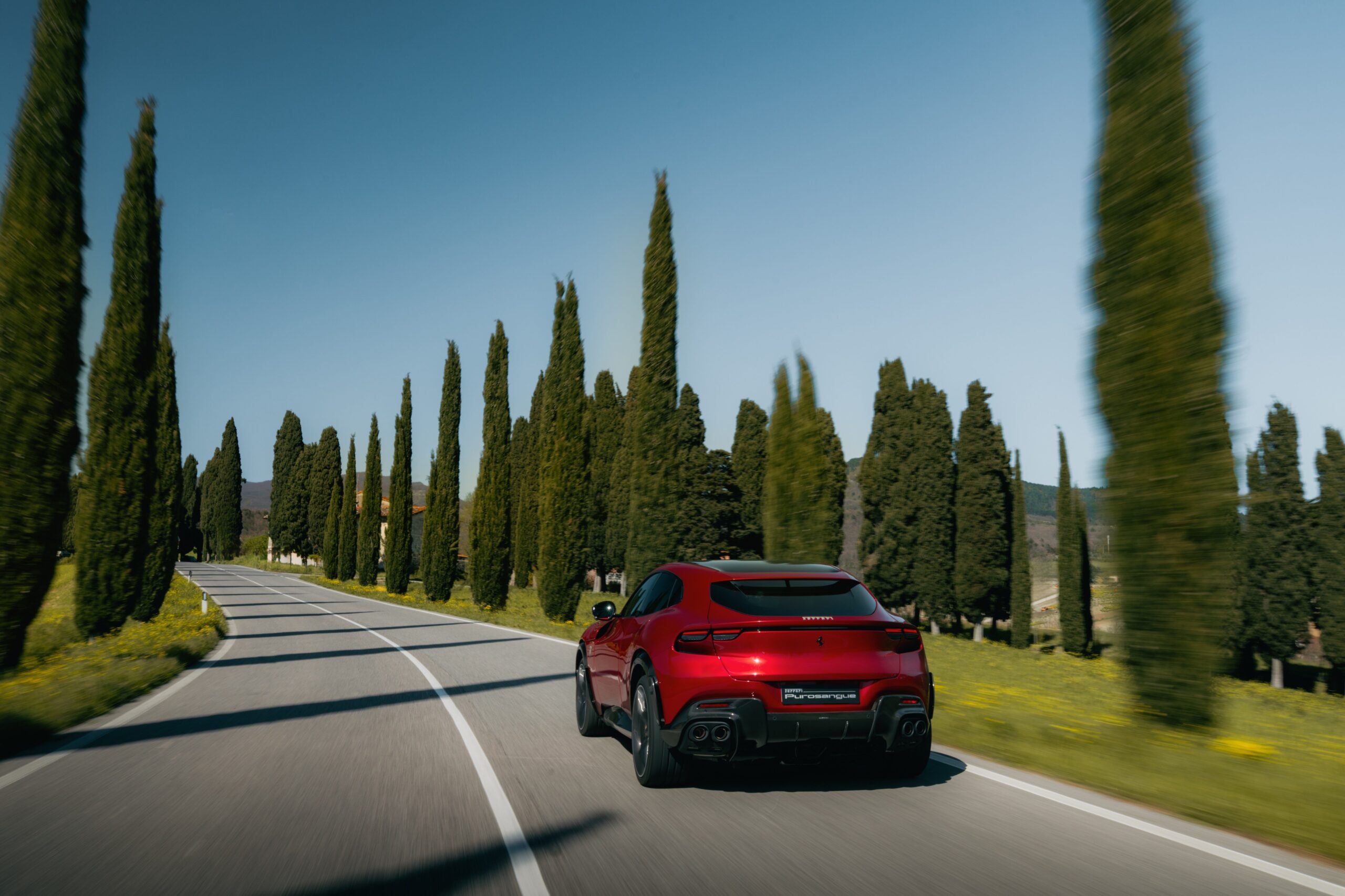 View Exterior Photos of the 2027 Ferrari Purosangue Handling Speciale