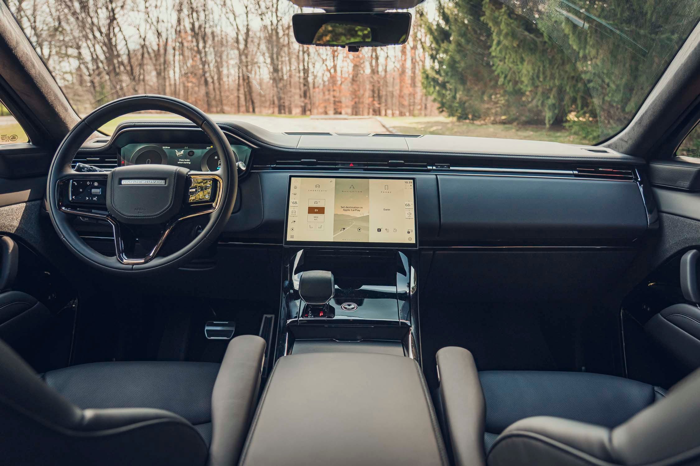 View Interior Photos of the 2026 Range Rover Sport Hybrid