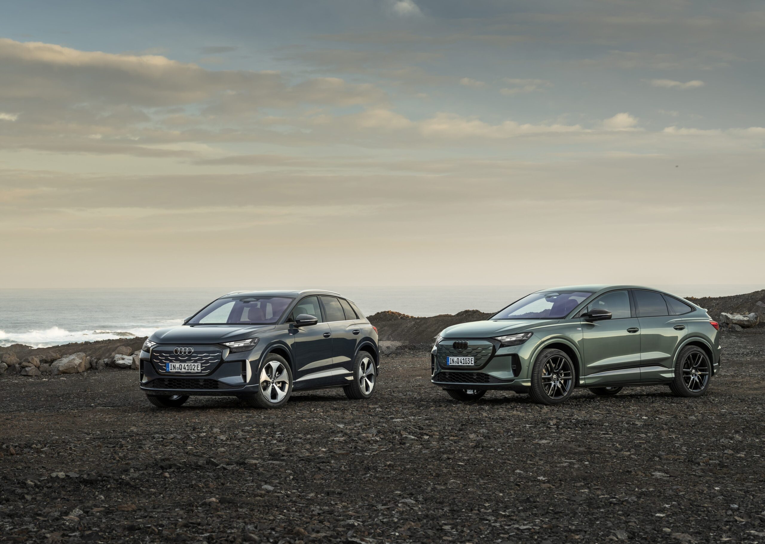 Audi Gives the Q4 e-tron Tweaked Styling and More Range for 2027
