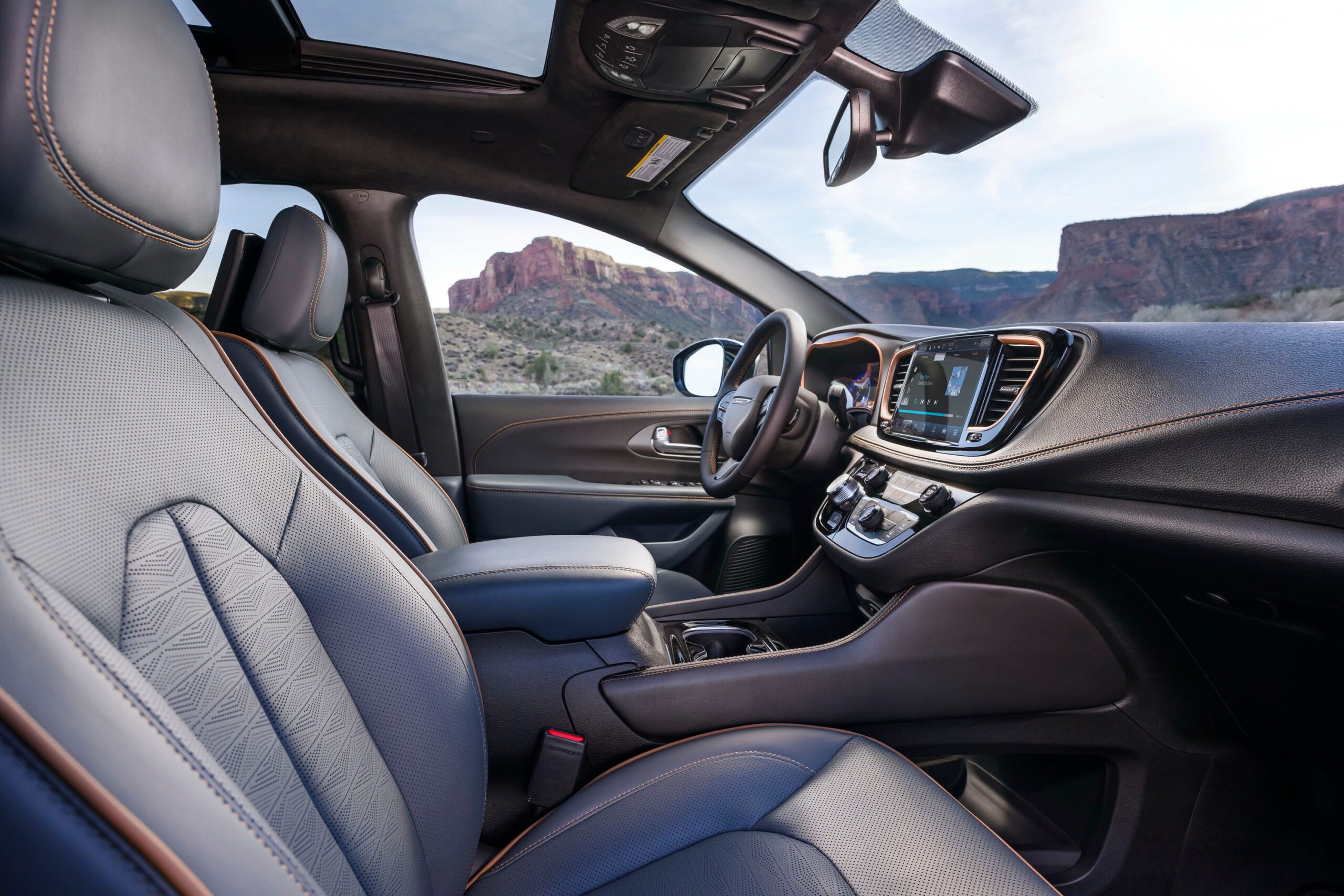 View Interior Photos of the 2027 Chrysler Pacifica