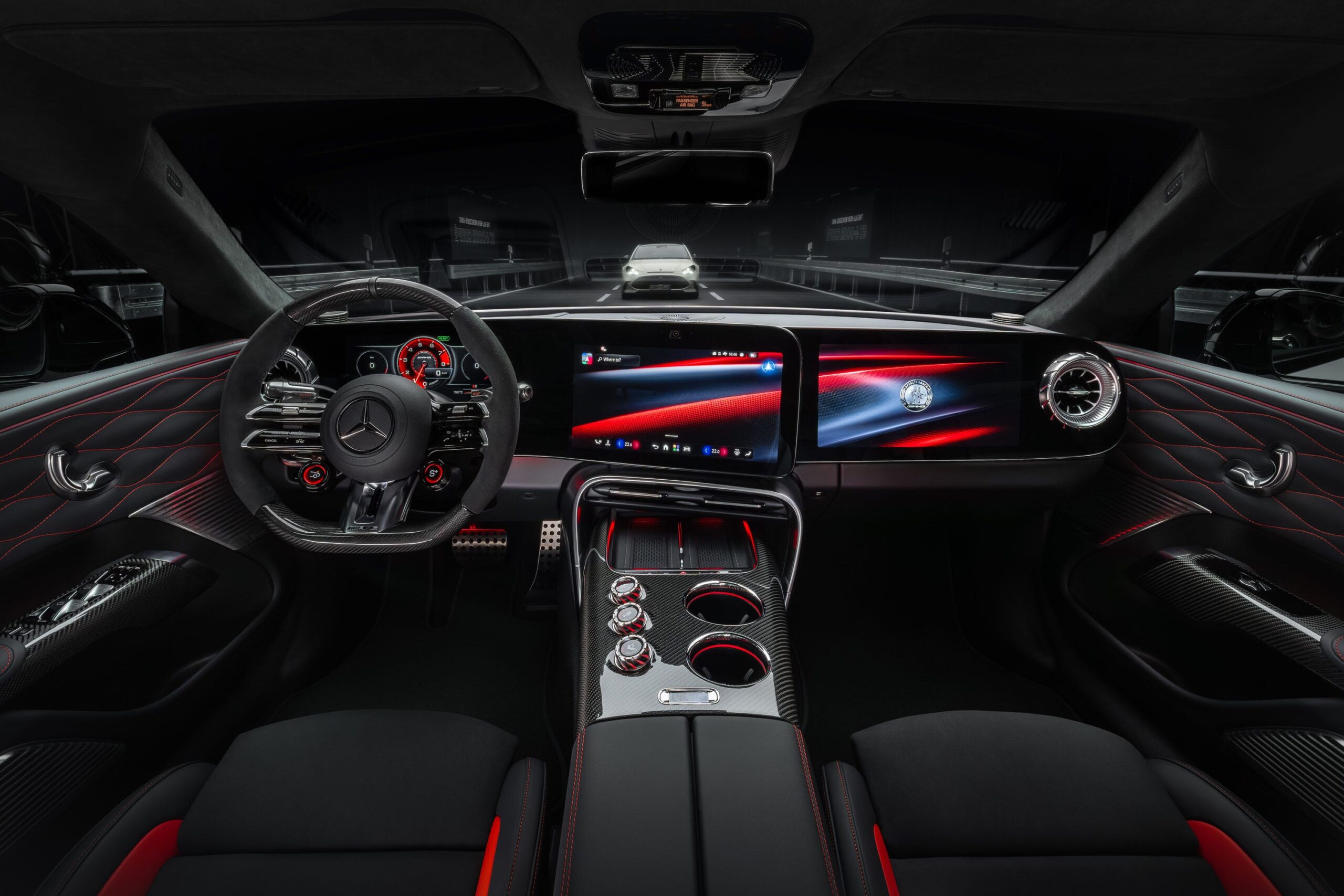 View Interior Photos of the 2027 Mercedes-AMG GT 4-Door EV