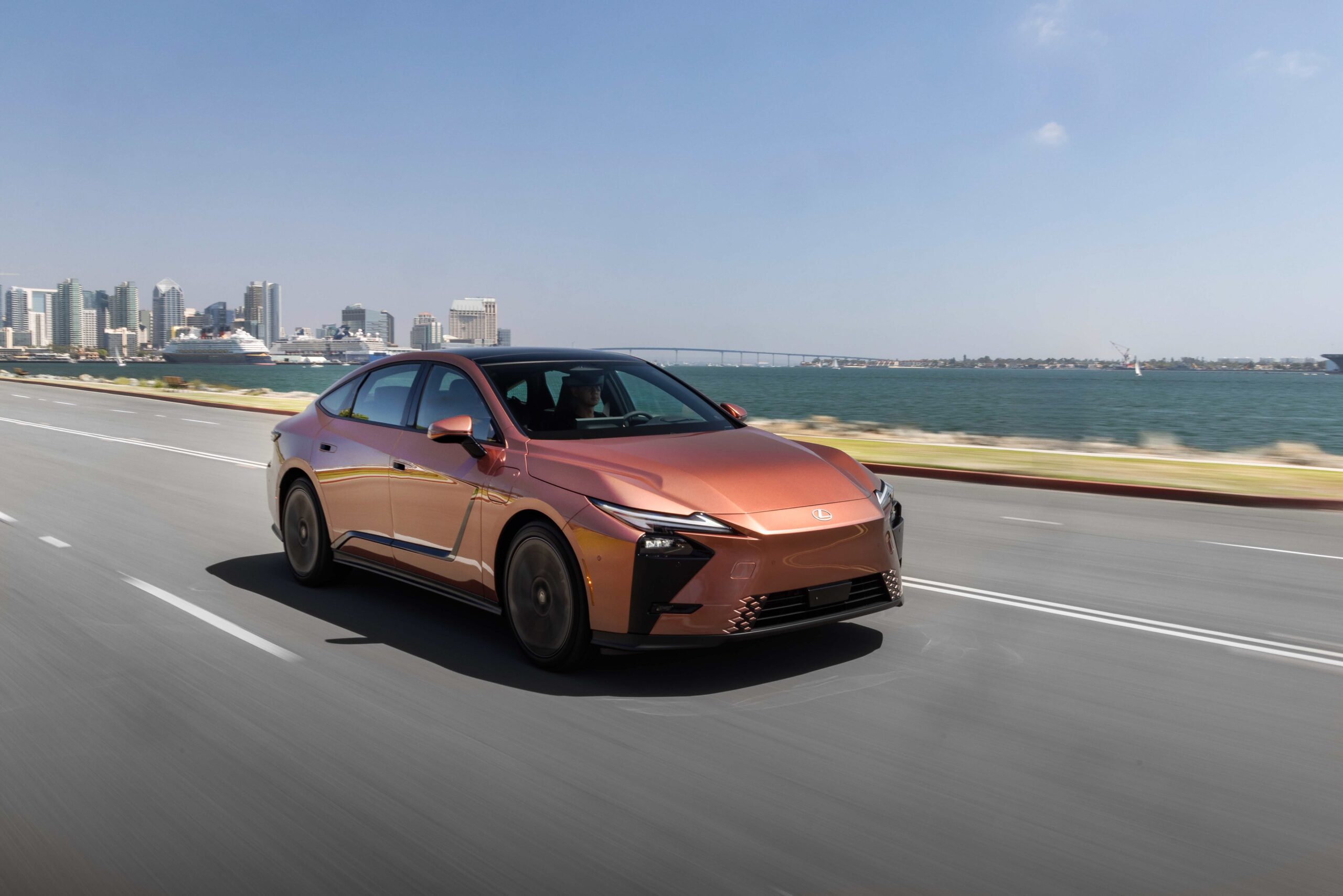 View Exterior Photos of the 2026 Lexus ES EV