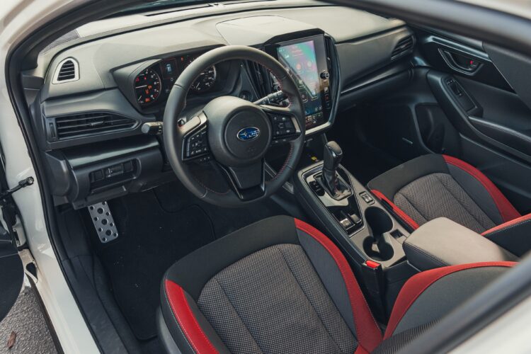 View Interior Photos of the 2026 Subaru Impreza RS