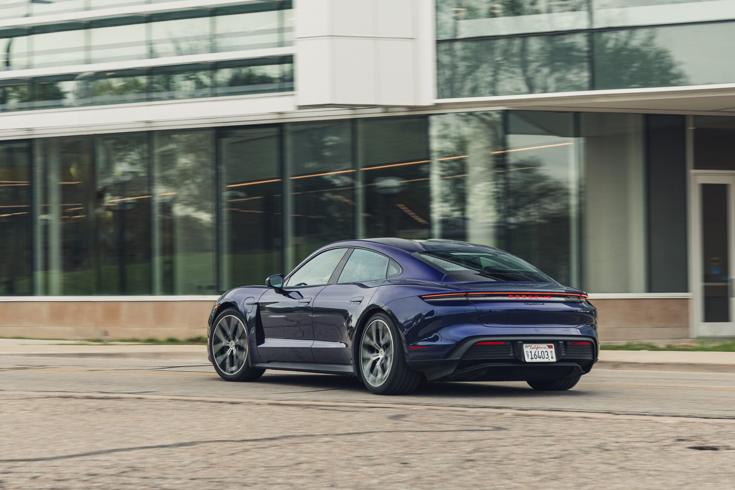 2025 Porsche Taycan 4 Test: No Active Ride? No Problem