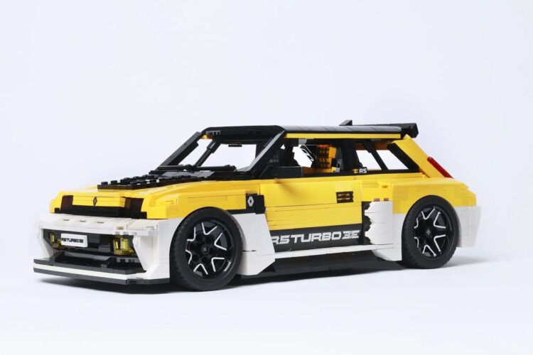 You Can Help This Cool Renault R5 Turbo 3E Lego Set Get Built