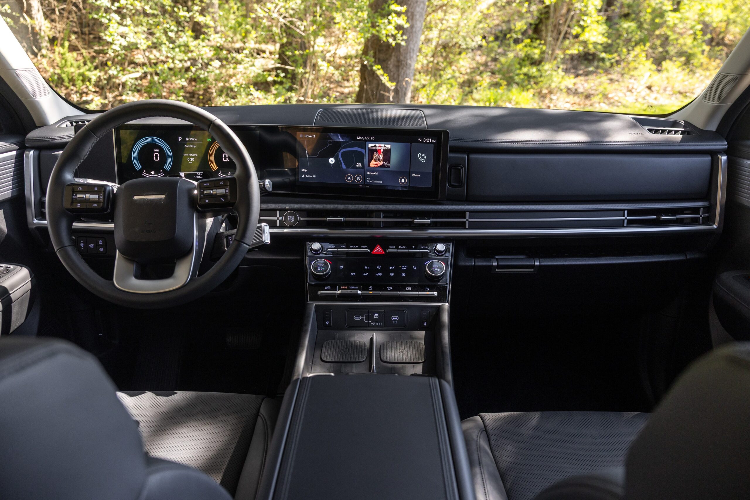 View Interior Photos of the 2026 Hyundai Santa Fe XRT 2.5T AWD