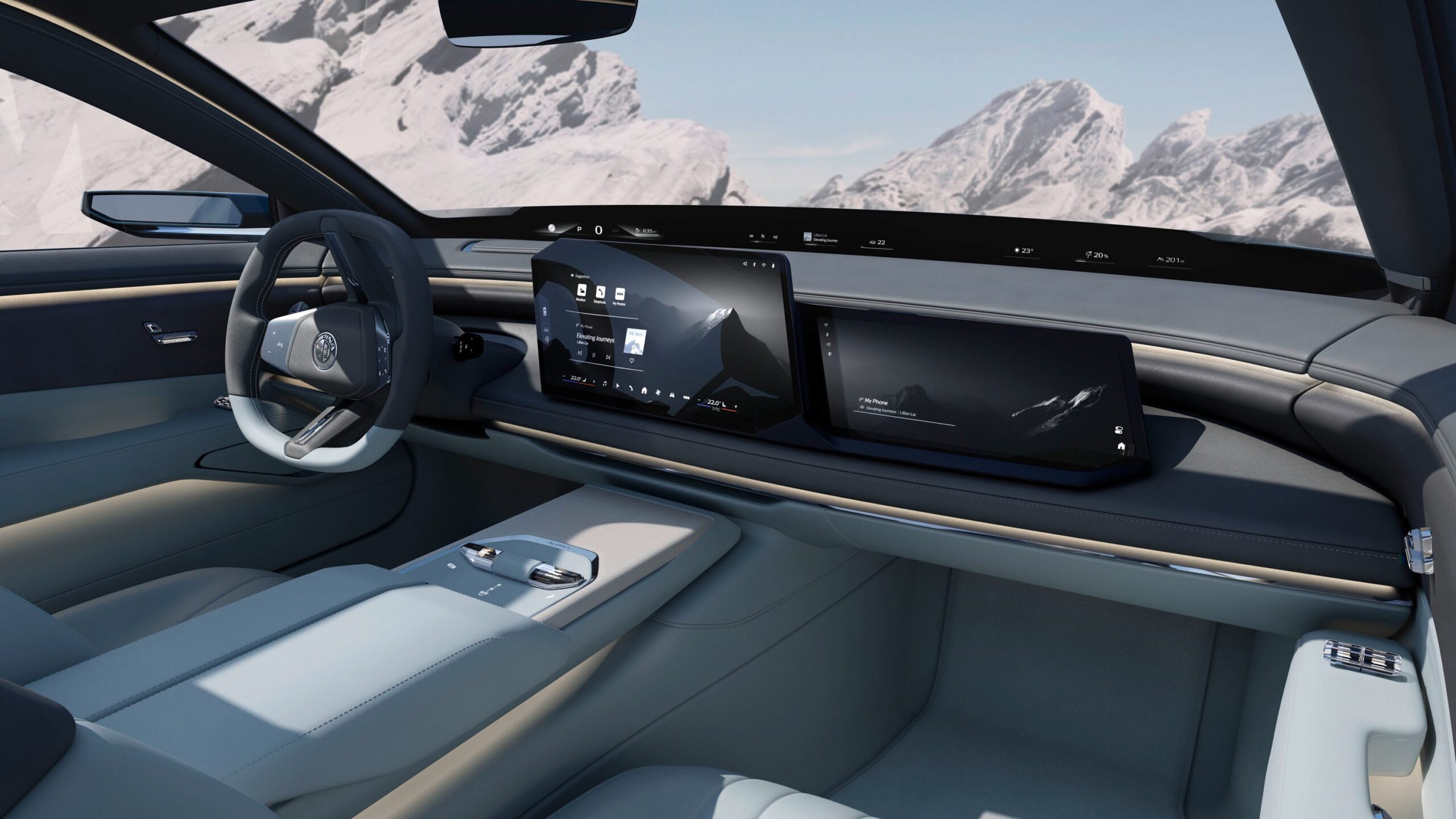View Interior Photos of the Vision BMW Alpina Concept