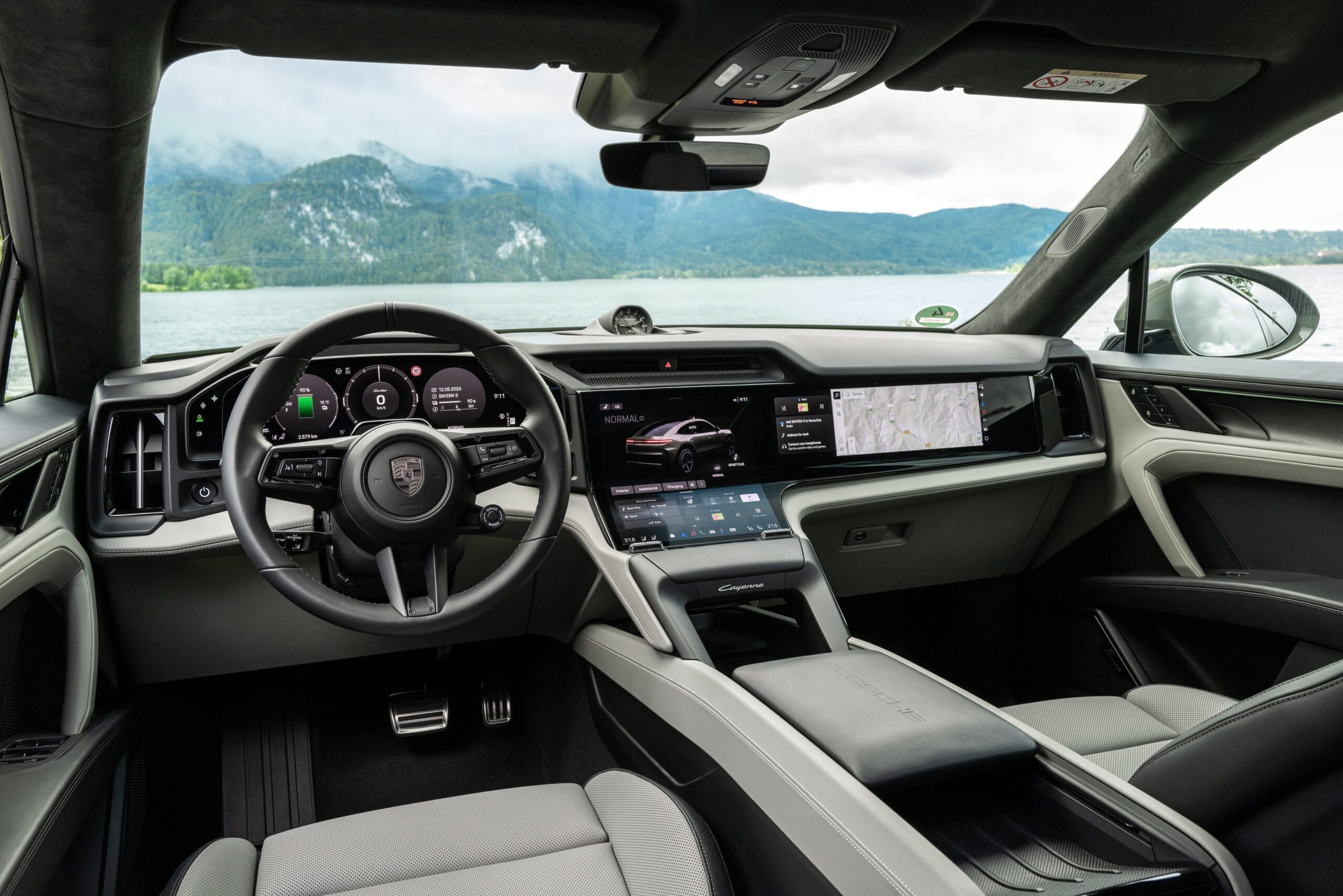 View Interior Photos of the 2026 Porsche Cayenne Electric Coupe