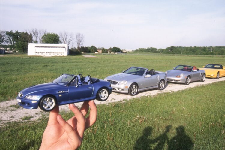 View Photos of the 2001 Performance Convertible Comparison Test