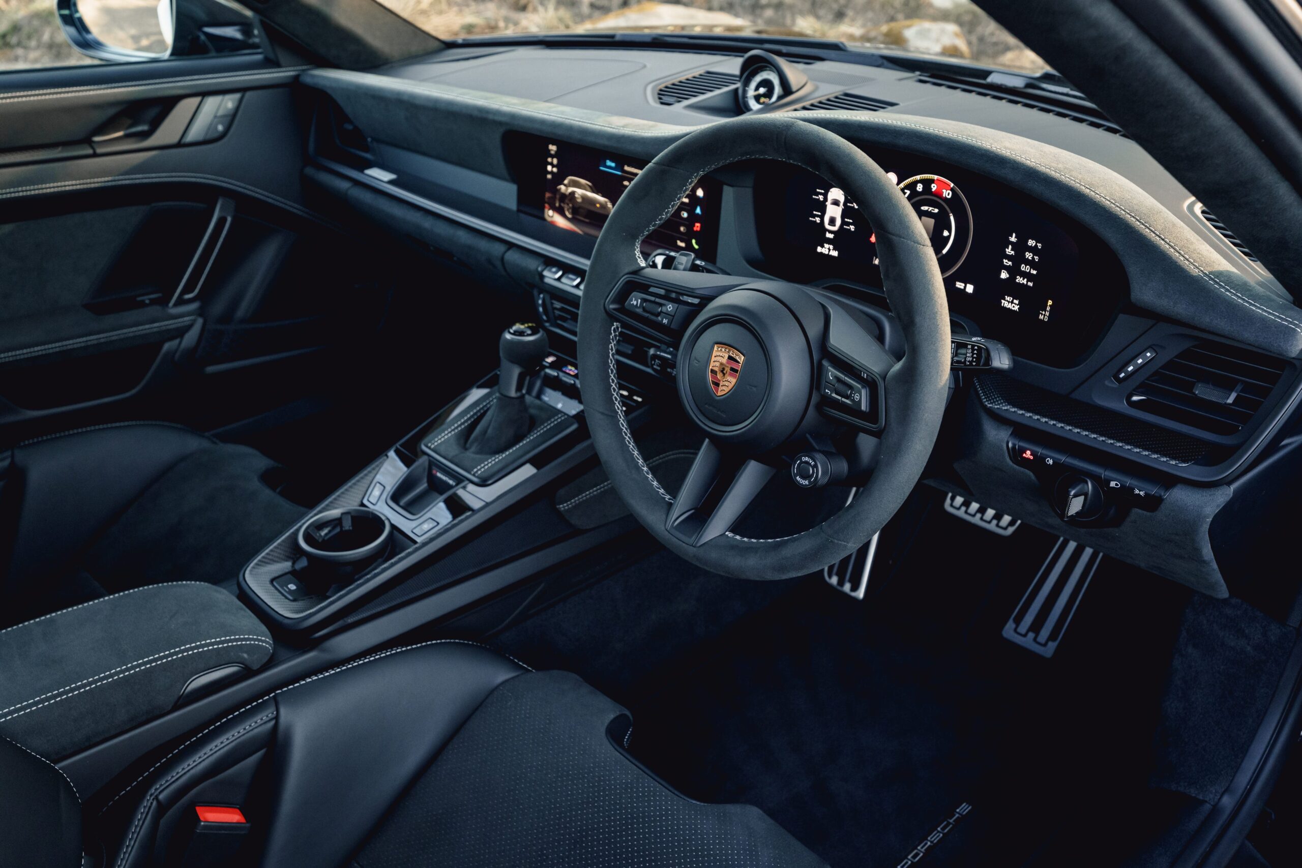 View Interior Photos of the 2026 Porsche 911 GT3 Manthey