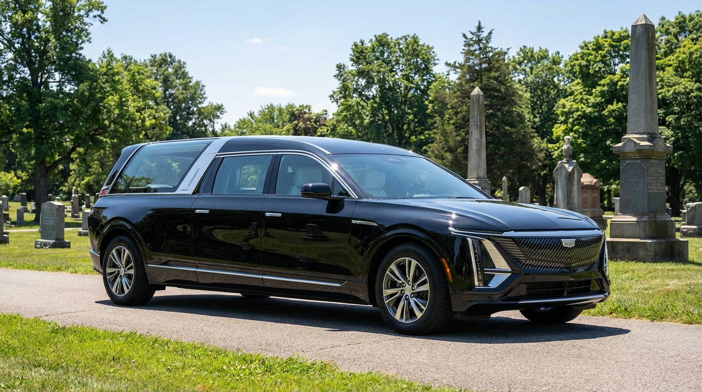 The Cadillac Lyriq Hearse Is Ready to Provide Your Last Car Ride