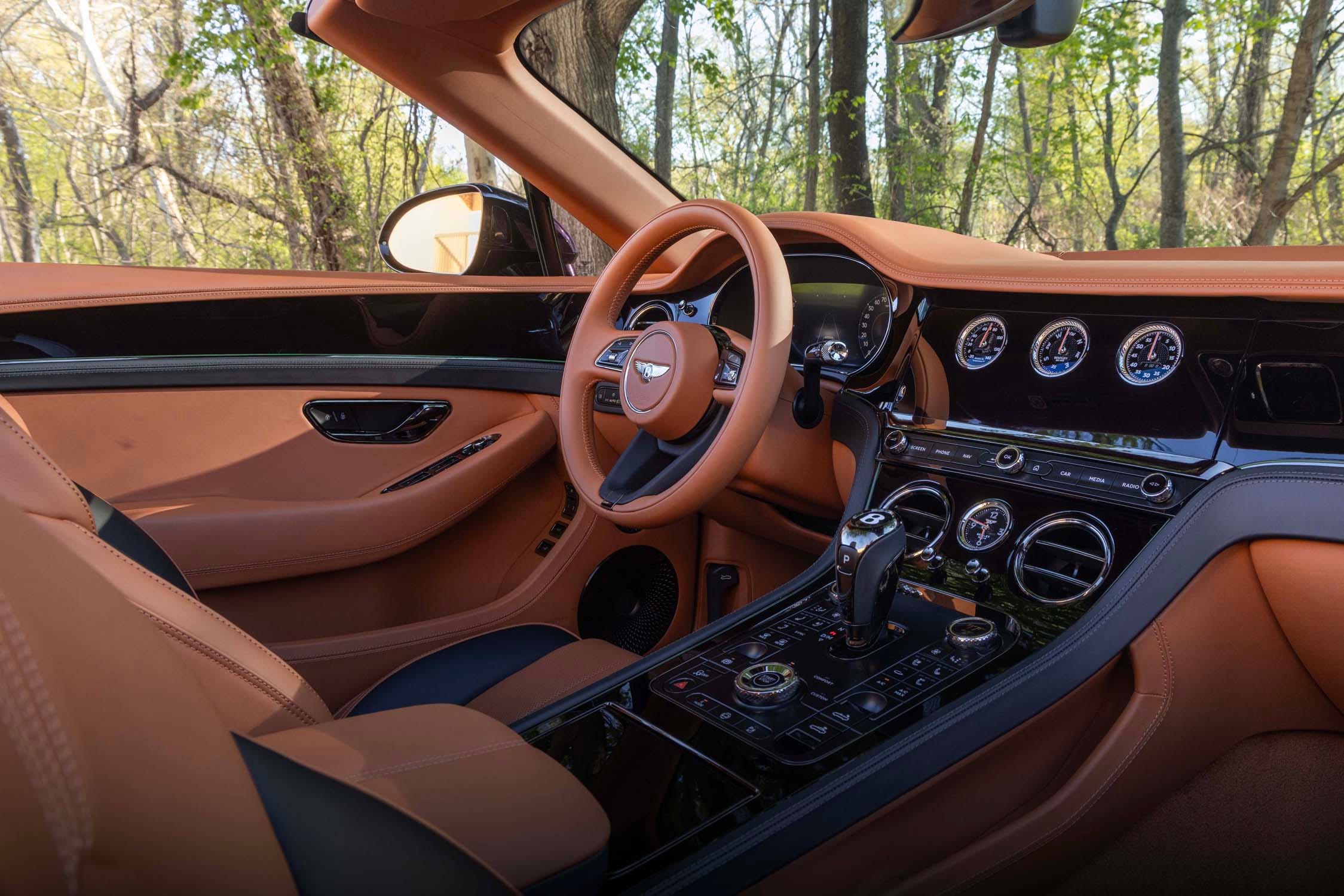 View Interior Photos of the 2026 Bentley Continental GT S