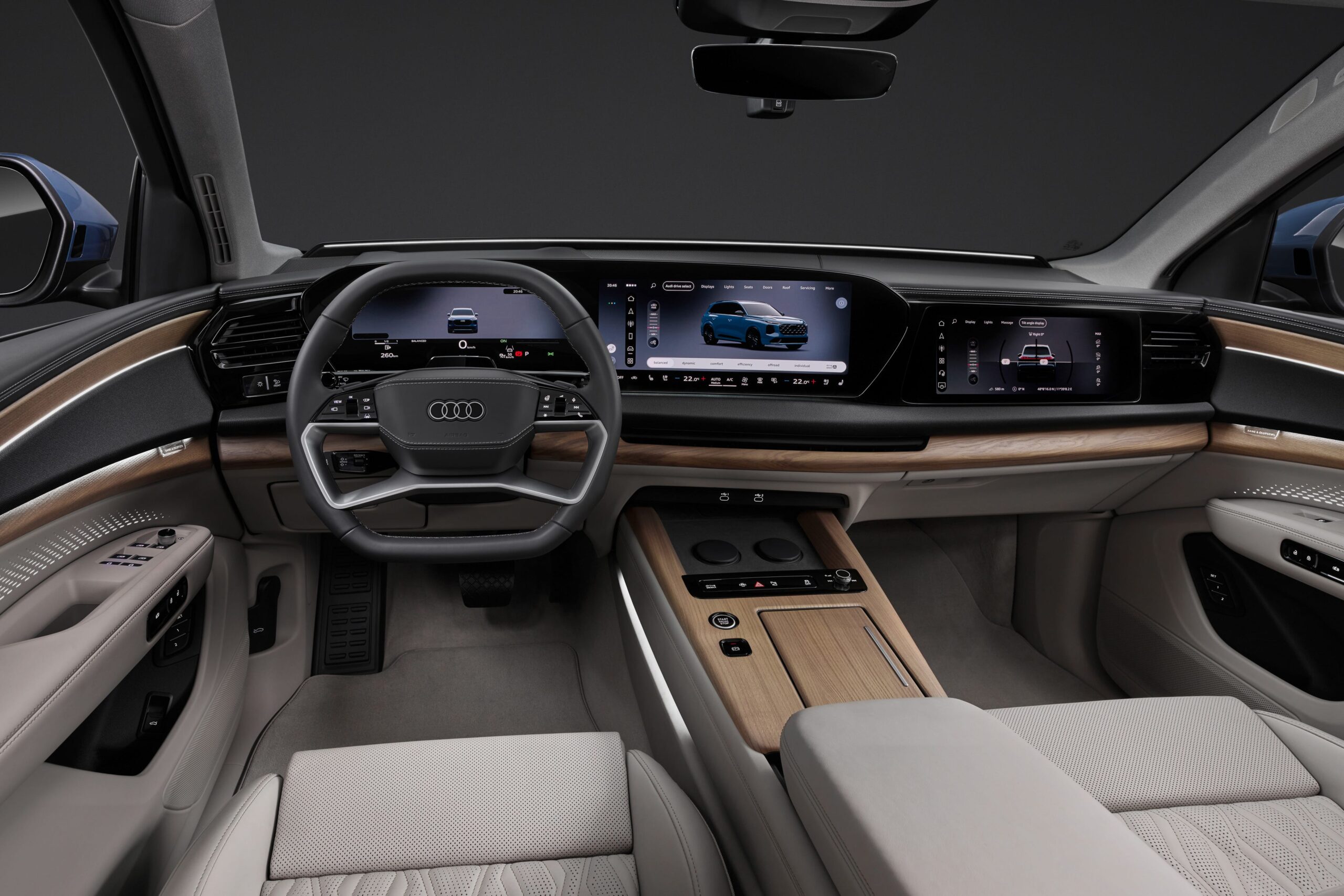 View Interior Photos of the 2027 Audi Q7