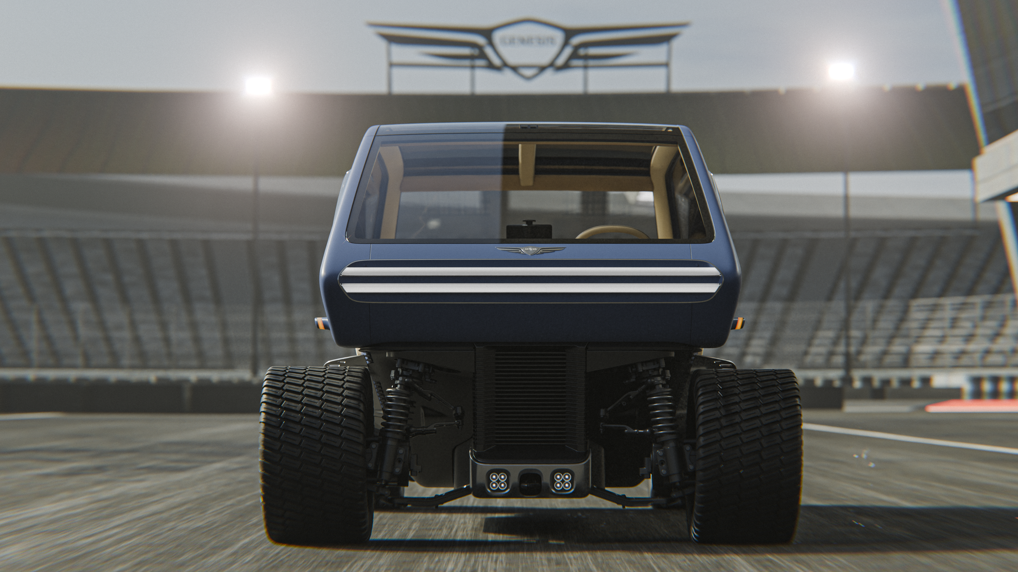 The Genesis Box Buggy Lets You Rip Four-Wheel Peels on the Golf Course