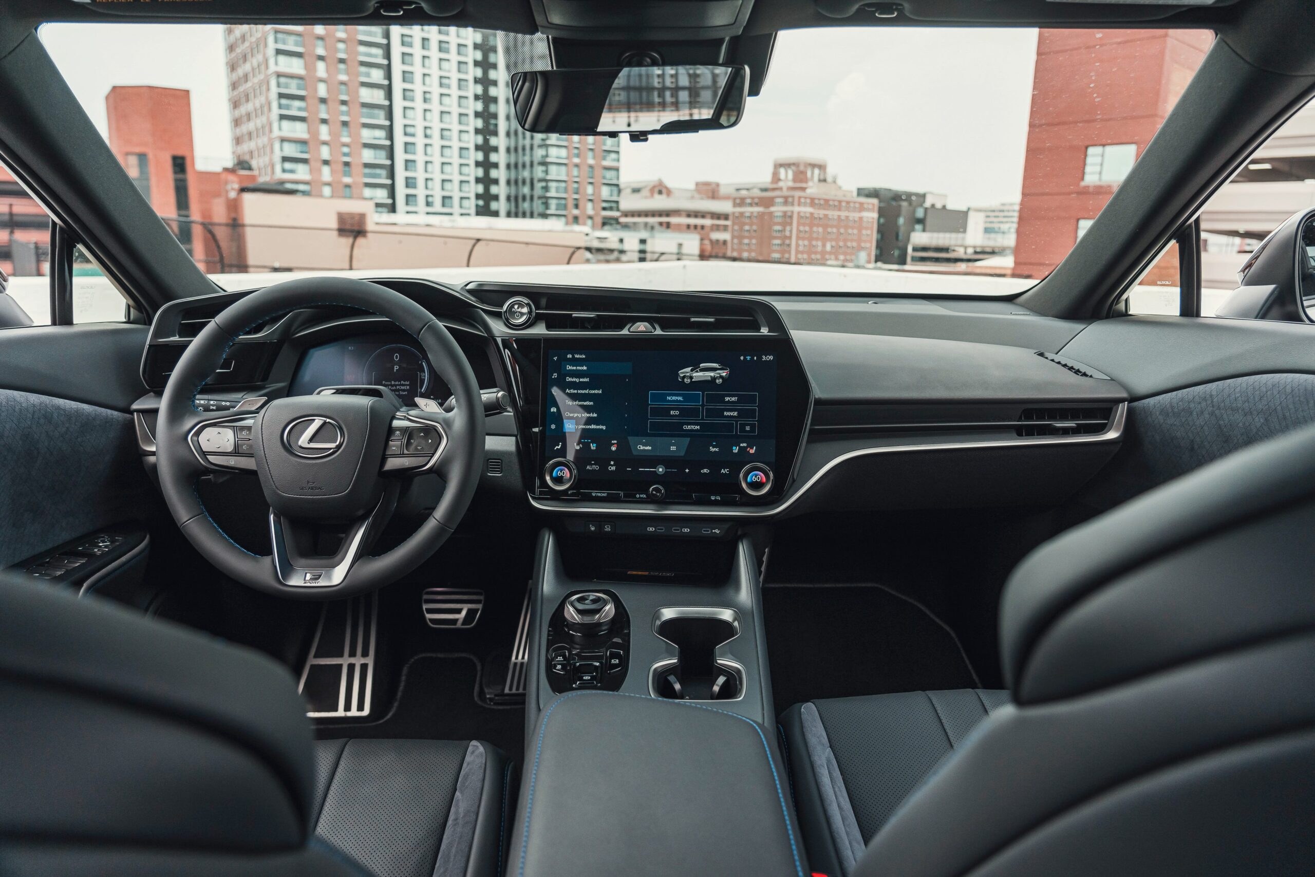 View Interior Photos of the 2026 Lexus RZ