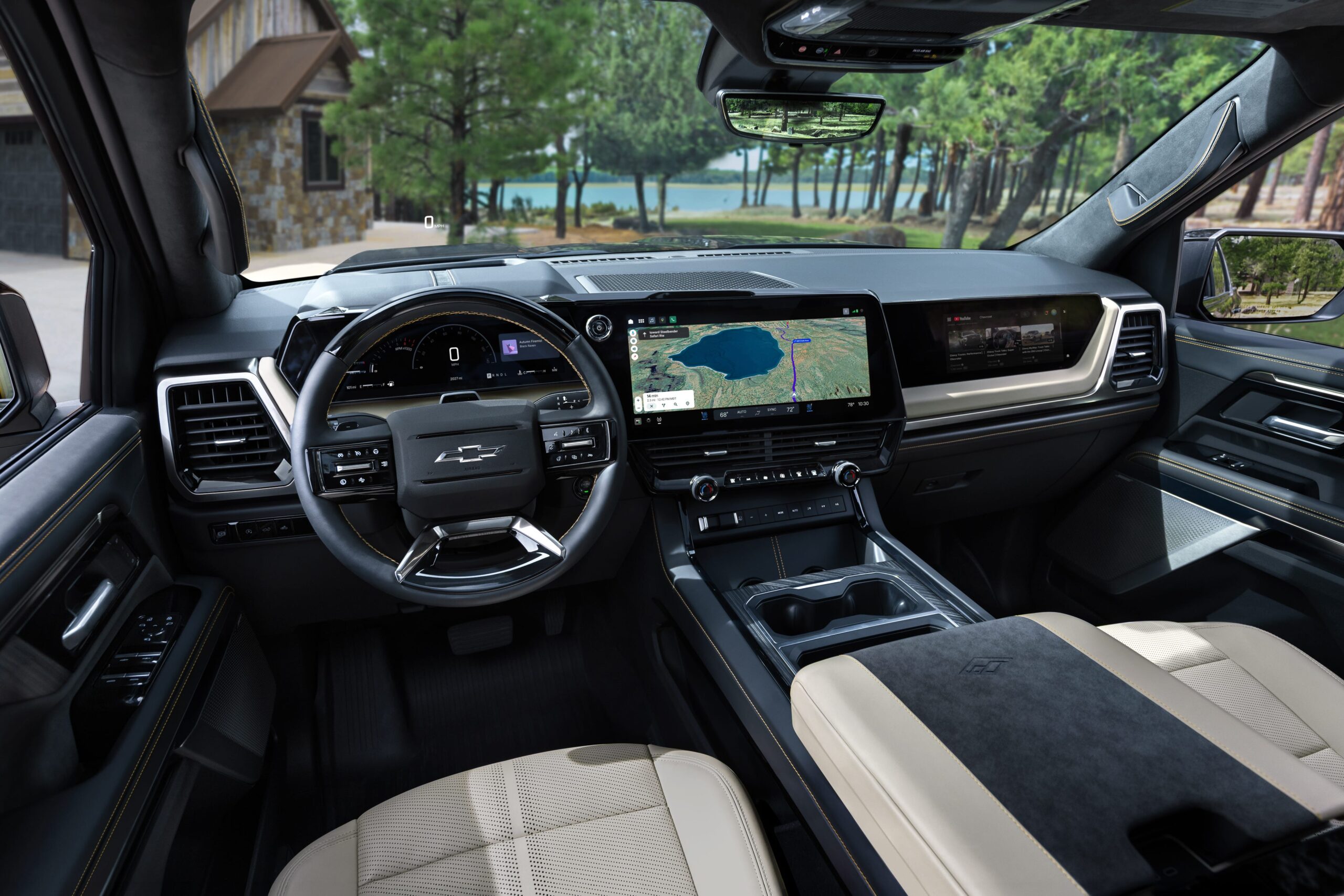 View Interior Photos of the 2027 Chevrolet Silverado 1500