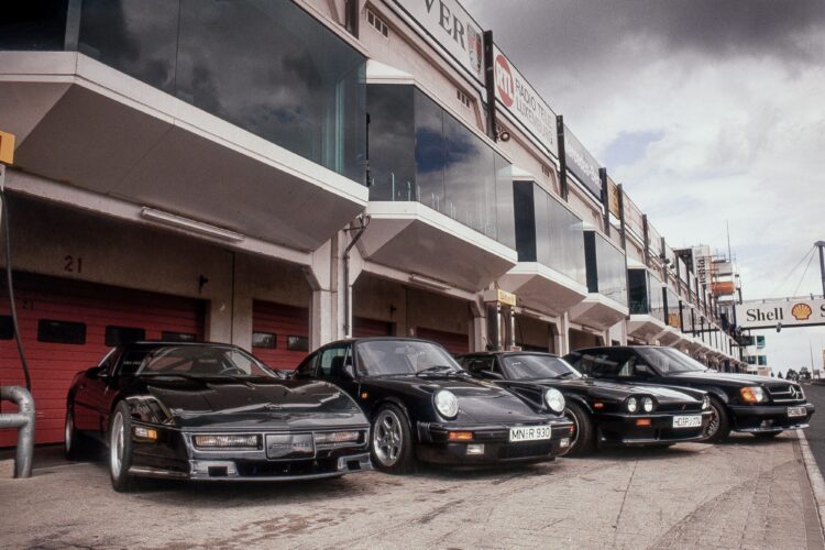 1988 Tuner Car Comparison Test: Corvette, Porsche, Jaguar, Mercedes Unleashed in Germany