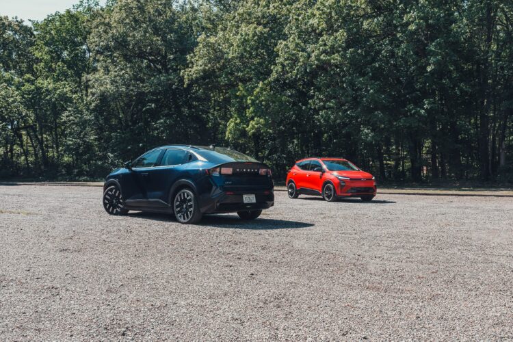 2027 Chevy Bolt vs. 2026 Nissan Leaf Comparison Test: Battle of the Bargains