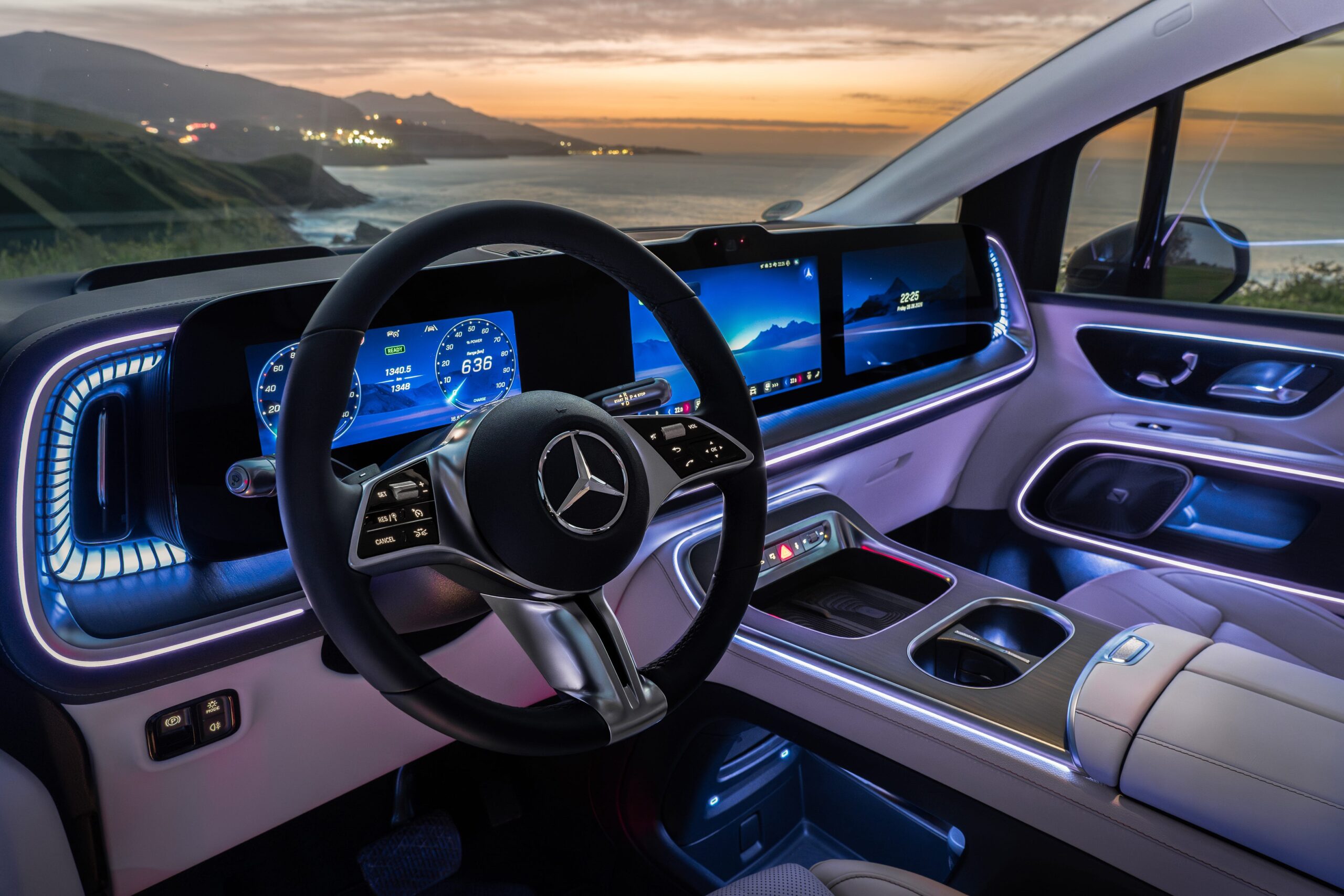 View Interior Photos of the 2028 Mercedes-Benz VLE-Class EV