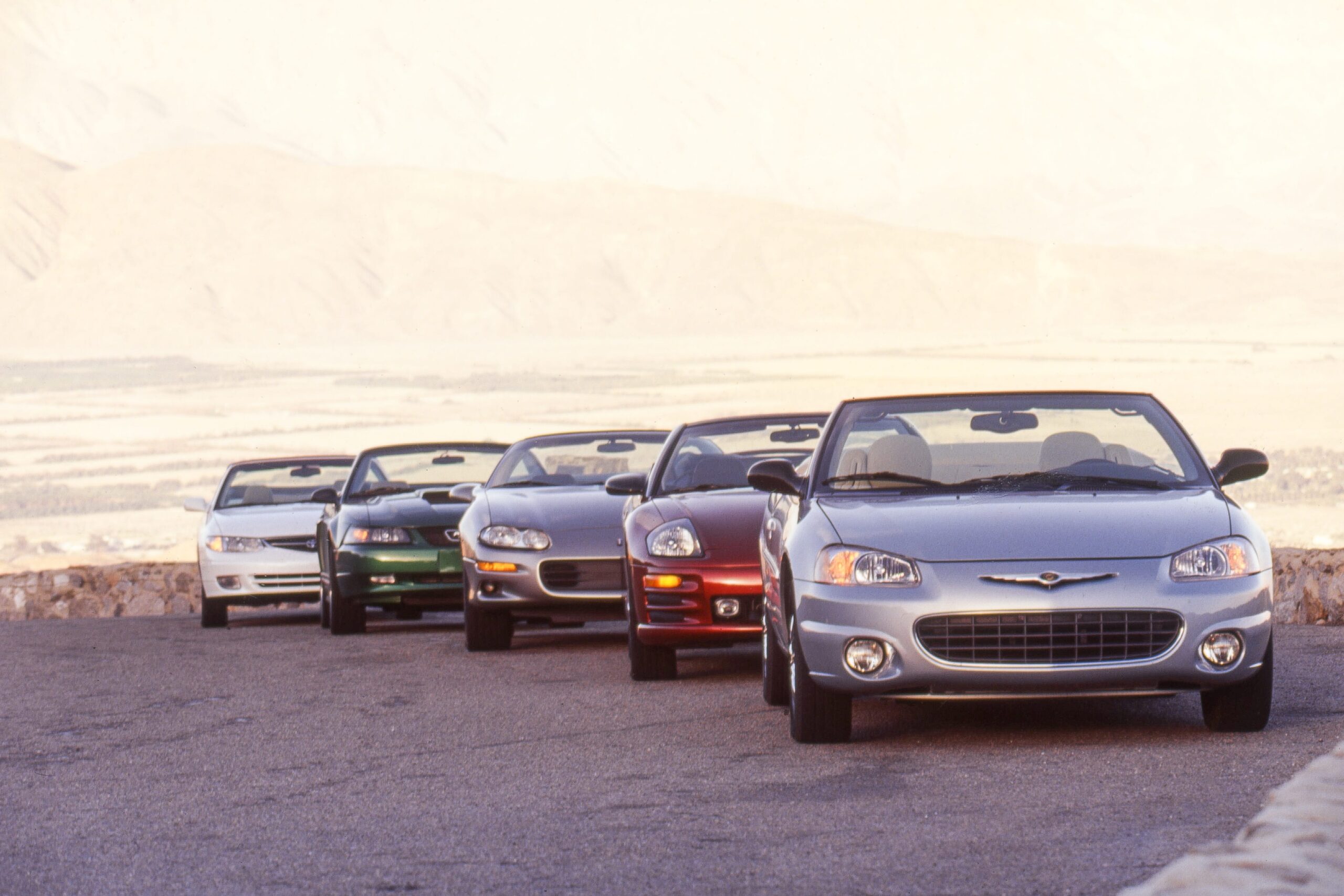 From the Archive: 2001 Four-Seat Convertible Comparison Test