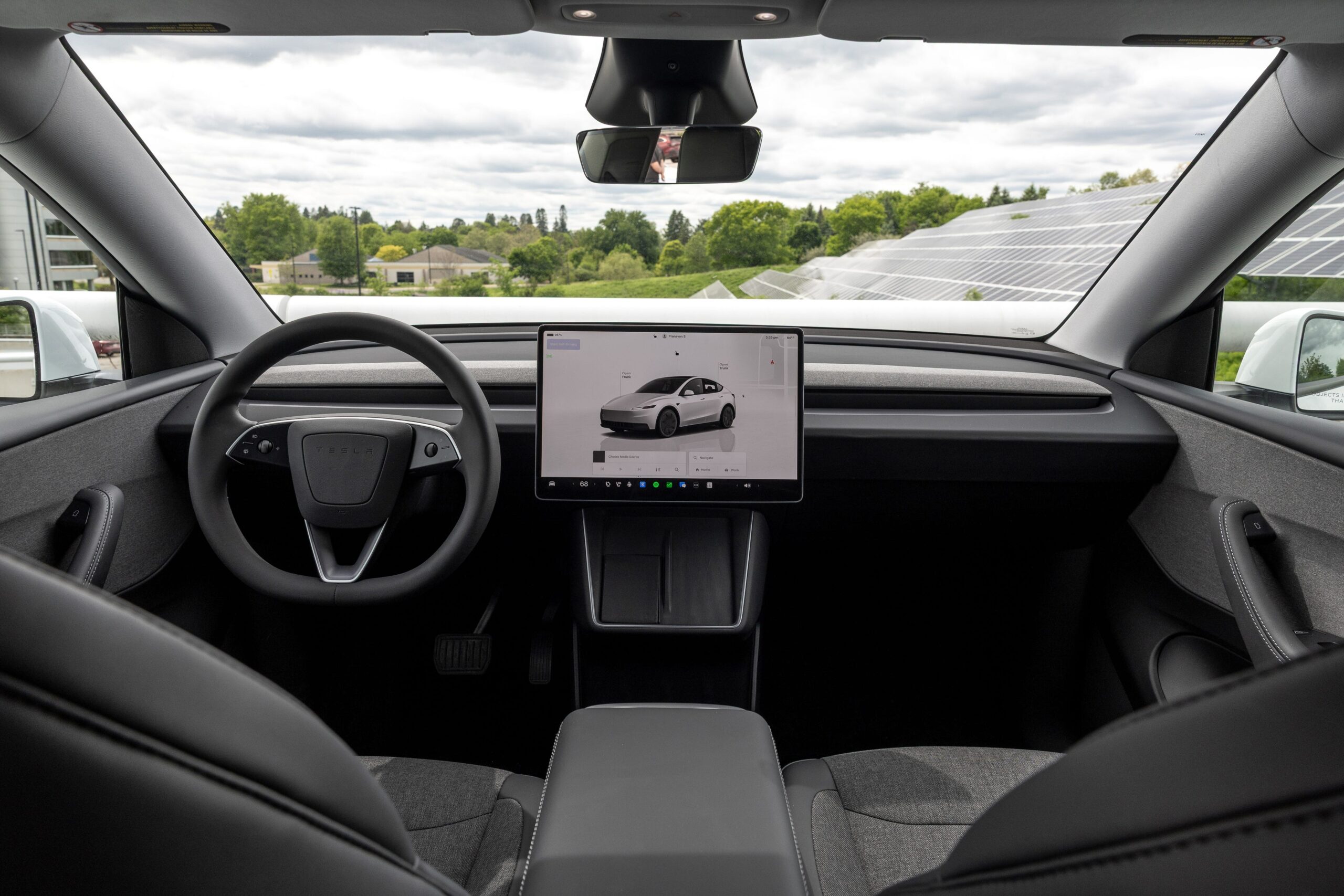 View Interior Photos of the 2026 Tesla Model Y