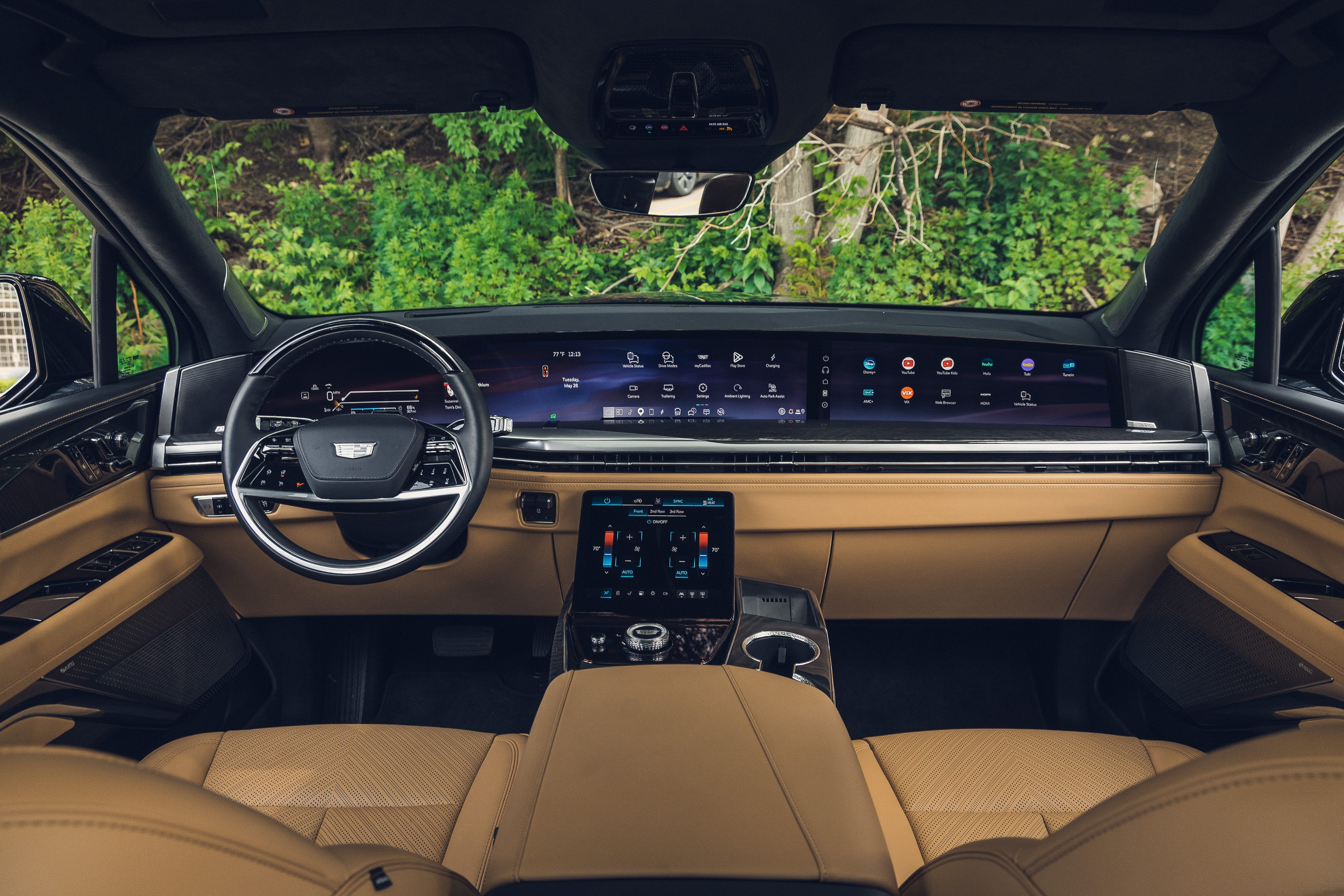 View Interior Photos of the 2026 Cadillac Escalade IQL