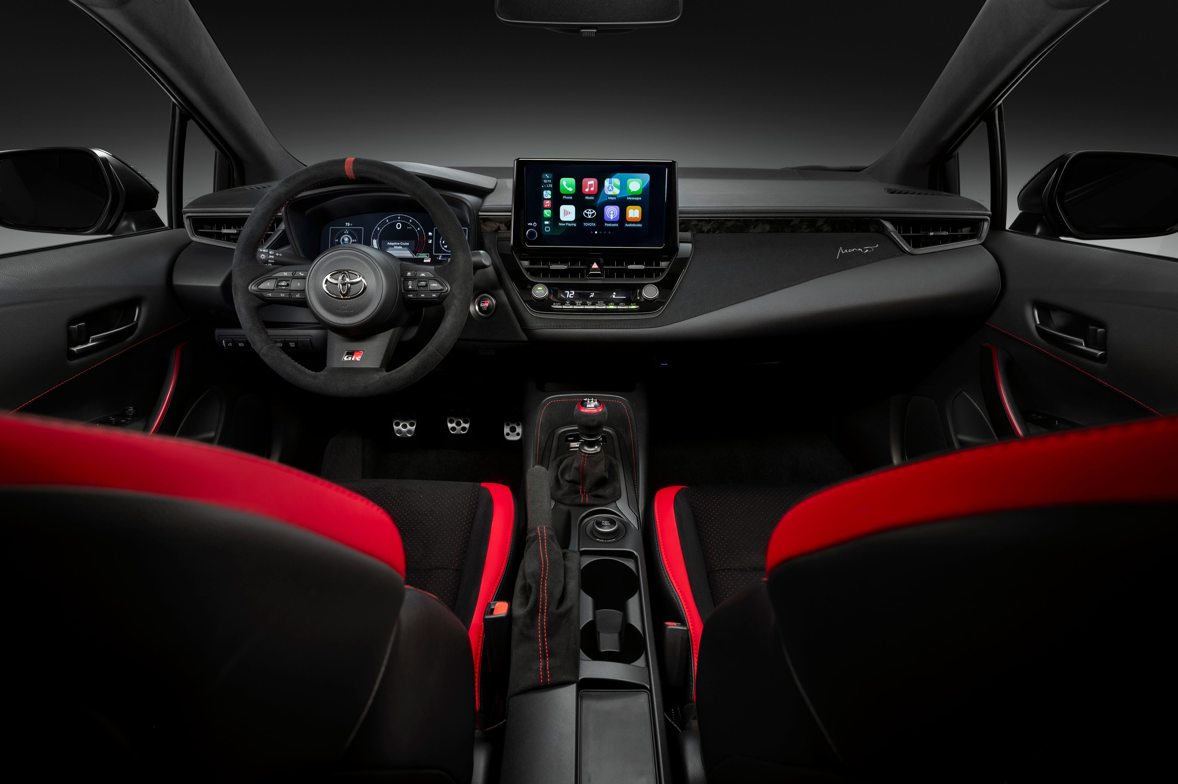 View Interior Photos of the 2026 Toyota GRMN Corolla