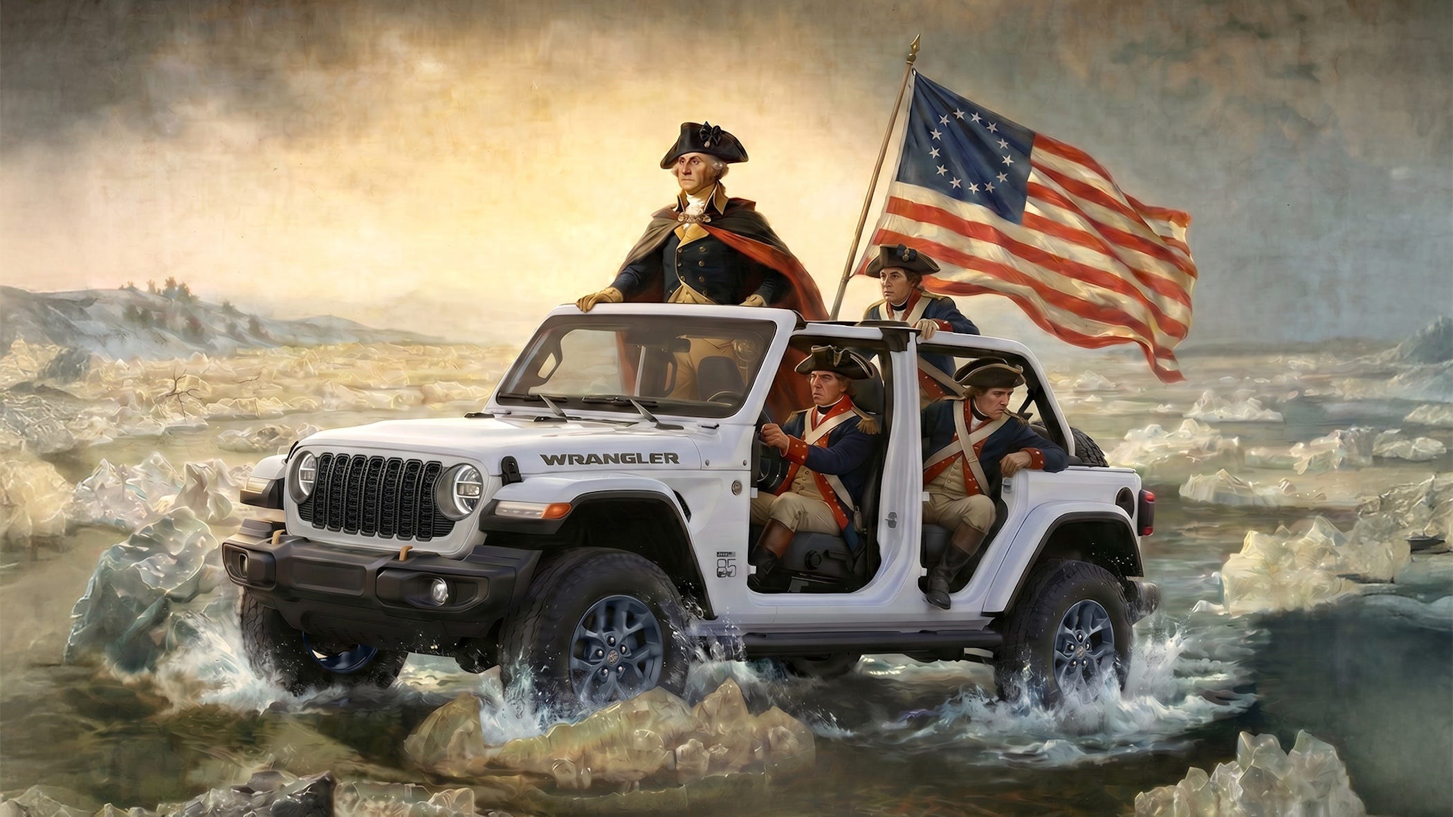 Jeep Signs World Cup Agreement With America’s Founding Father